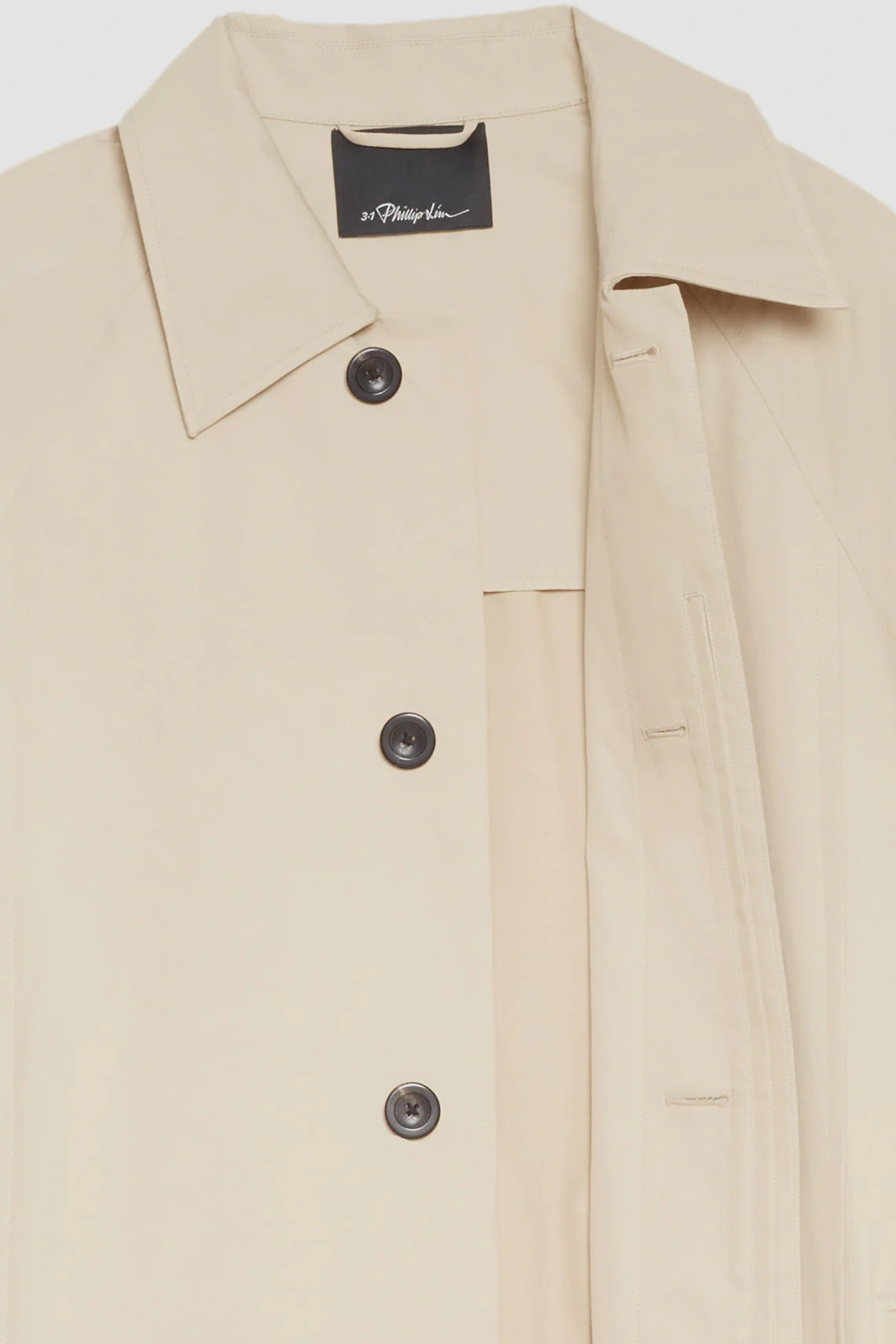 Mid-Length Belted Trench Coat - Image 7