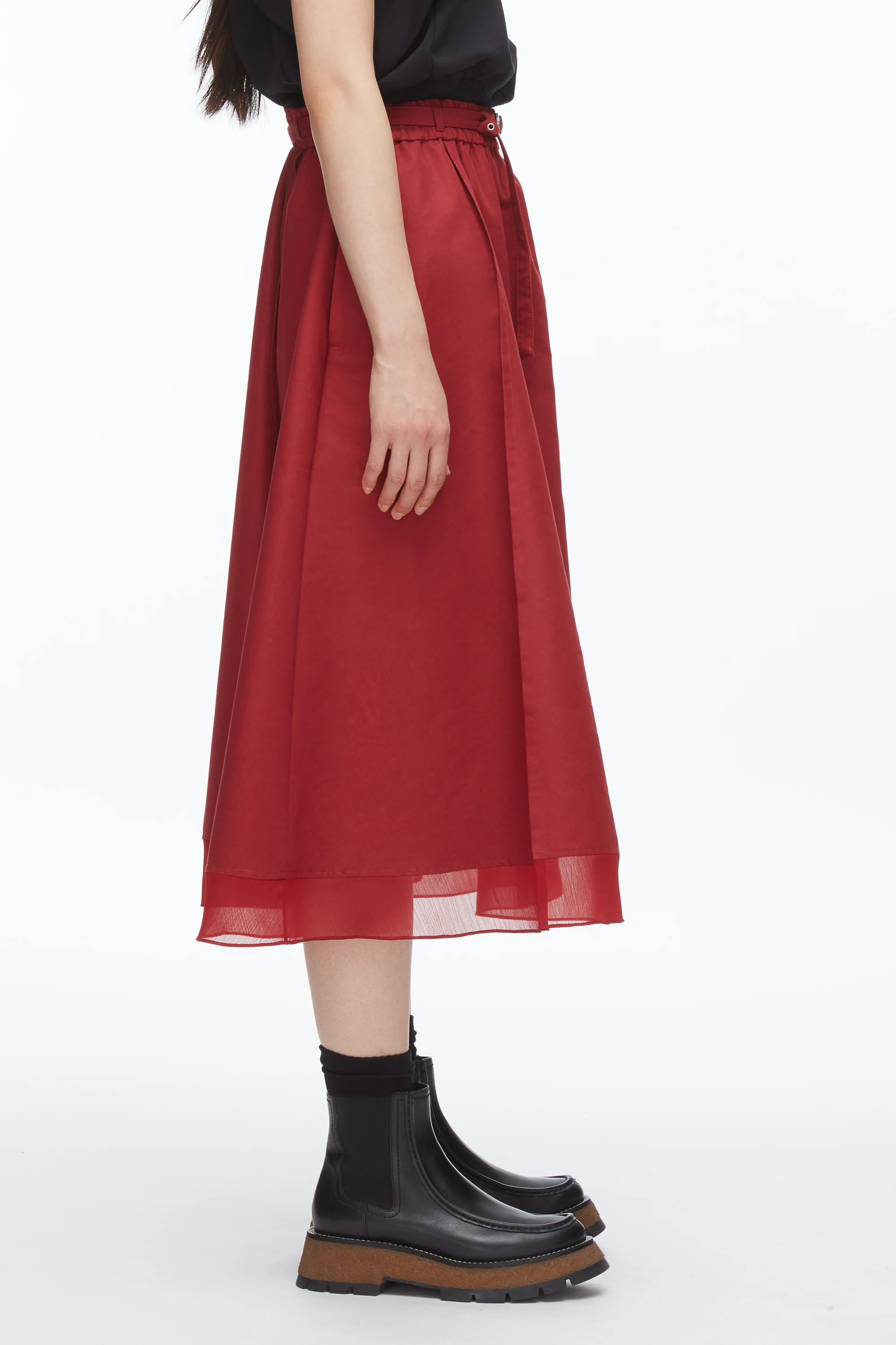 Belted Midi Skirt - Image 4