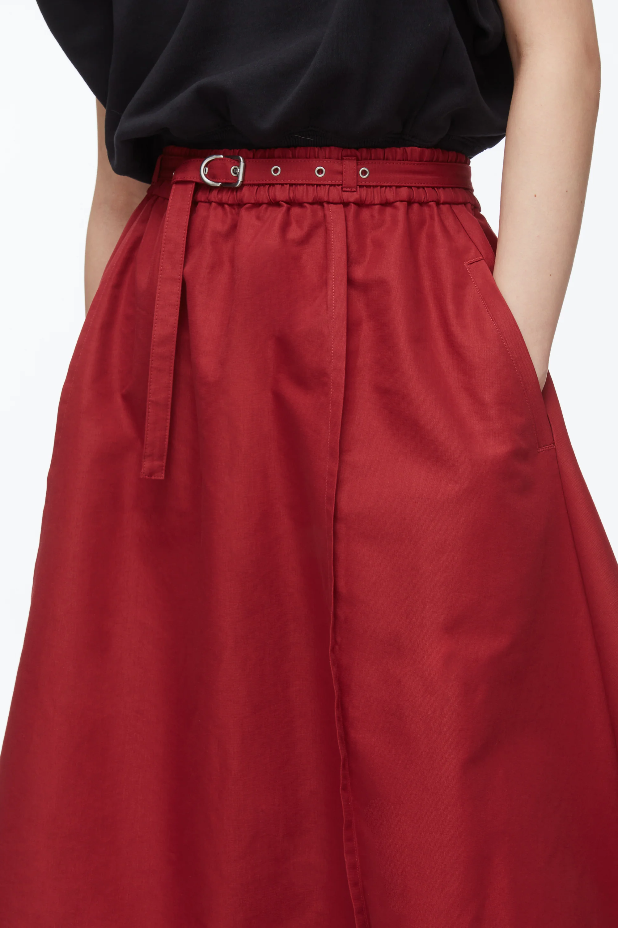 Belted Midi Skirt - Image 6
