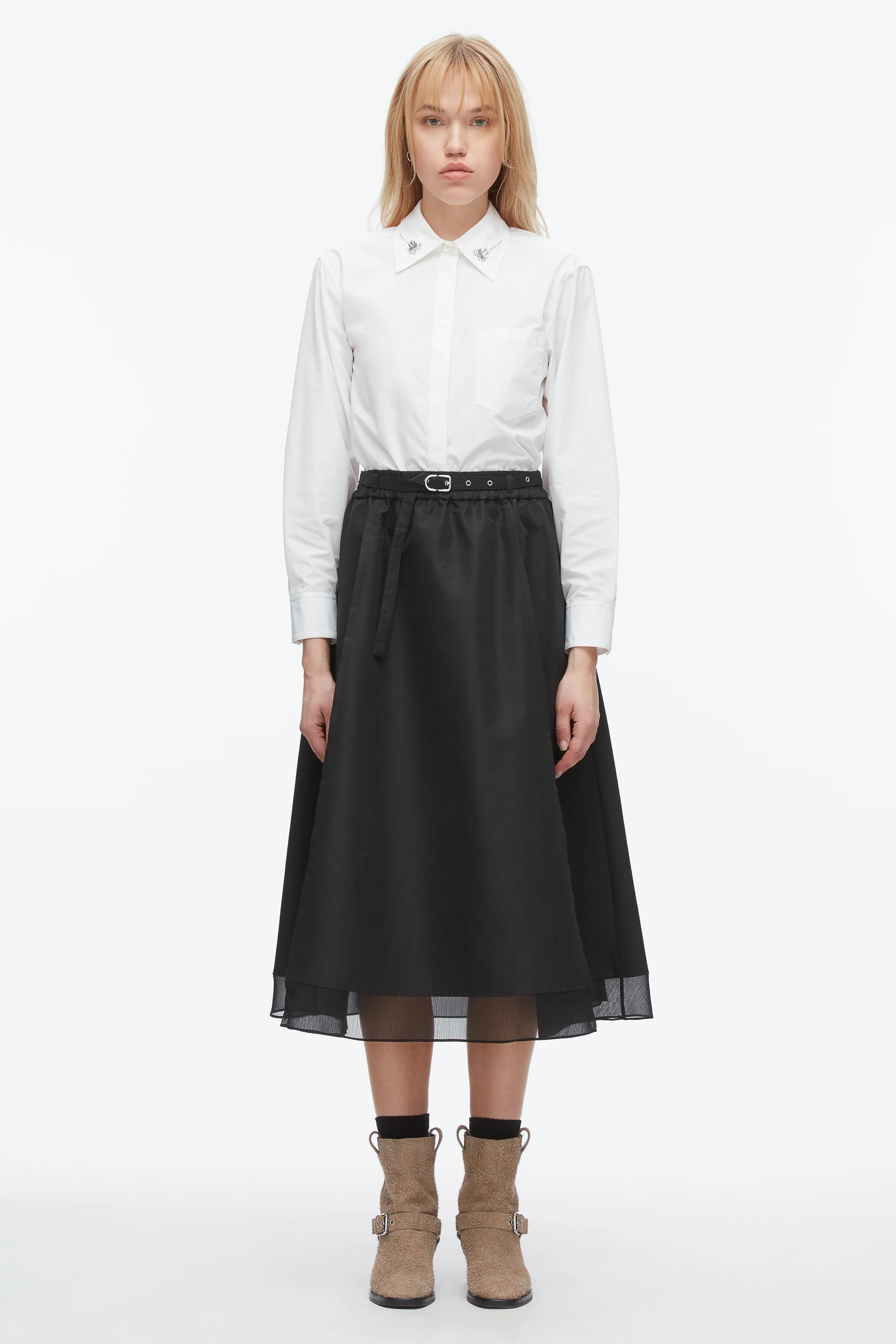 Belted Midi Skirt - Image 8