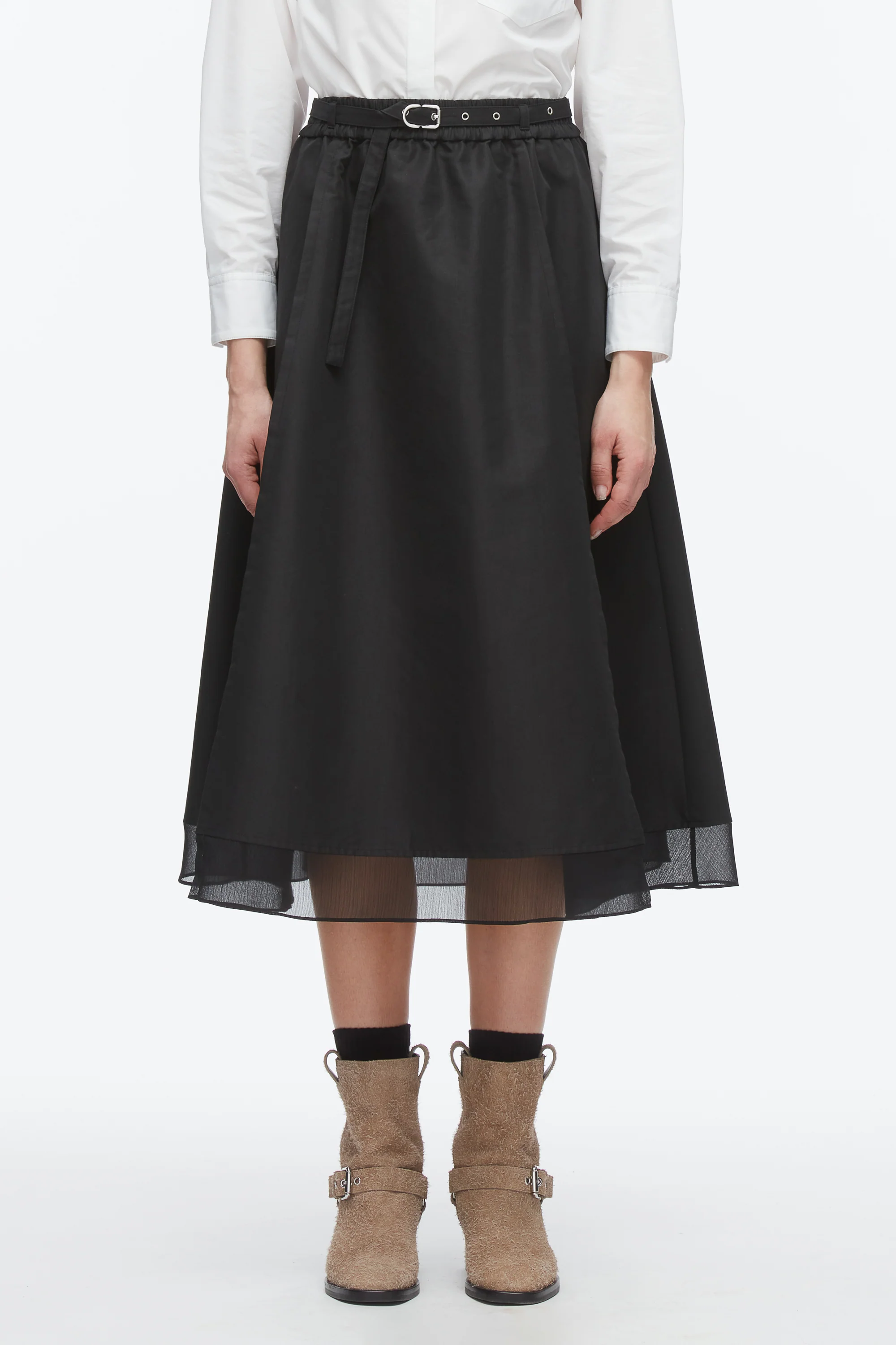 Belted Midi Skirt - Image 9
