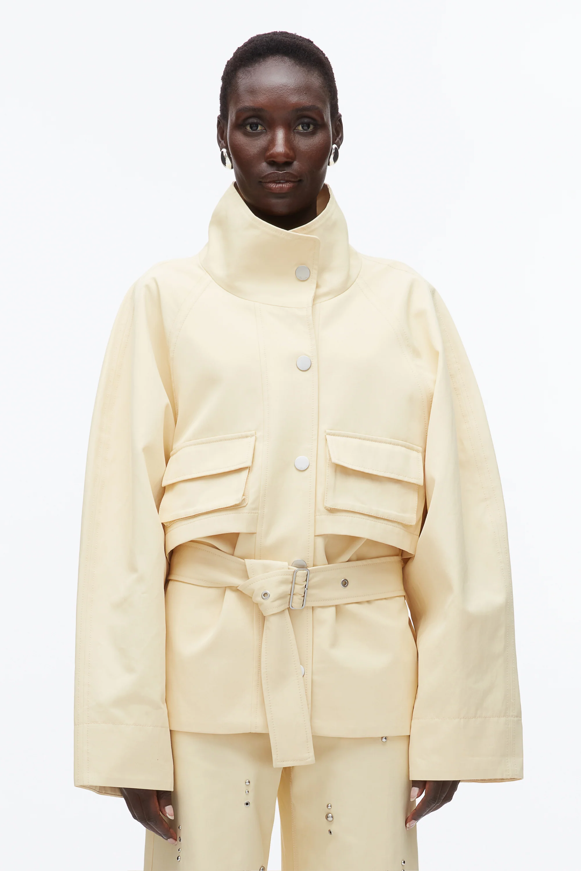 Belted Utility Jacket - Image 3