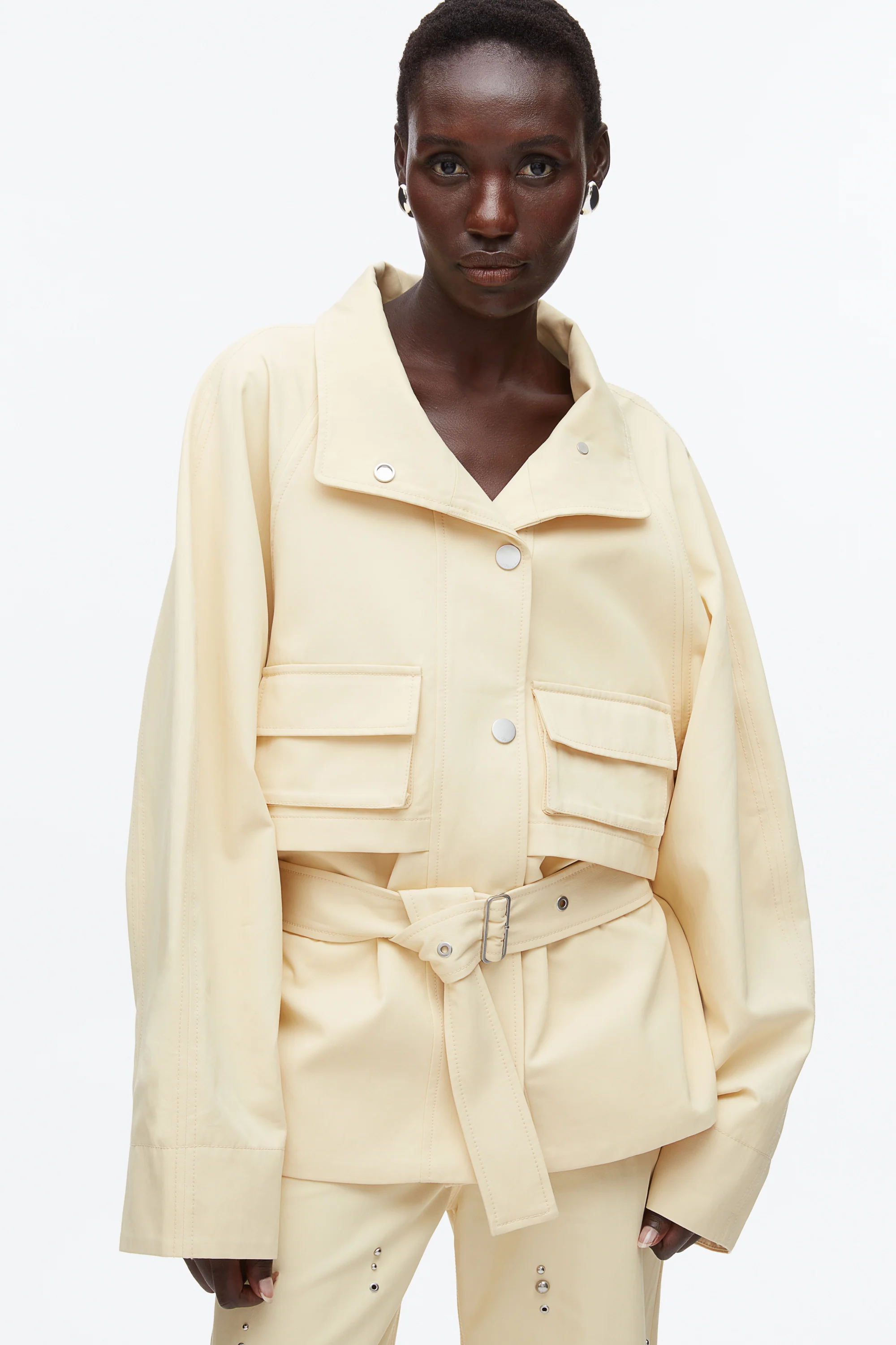Belted Utility Jacket - Image 6