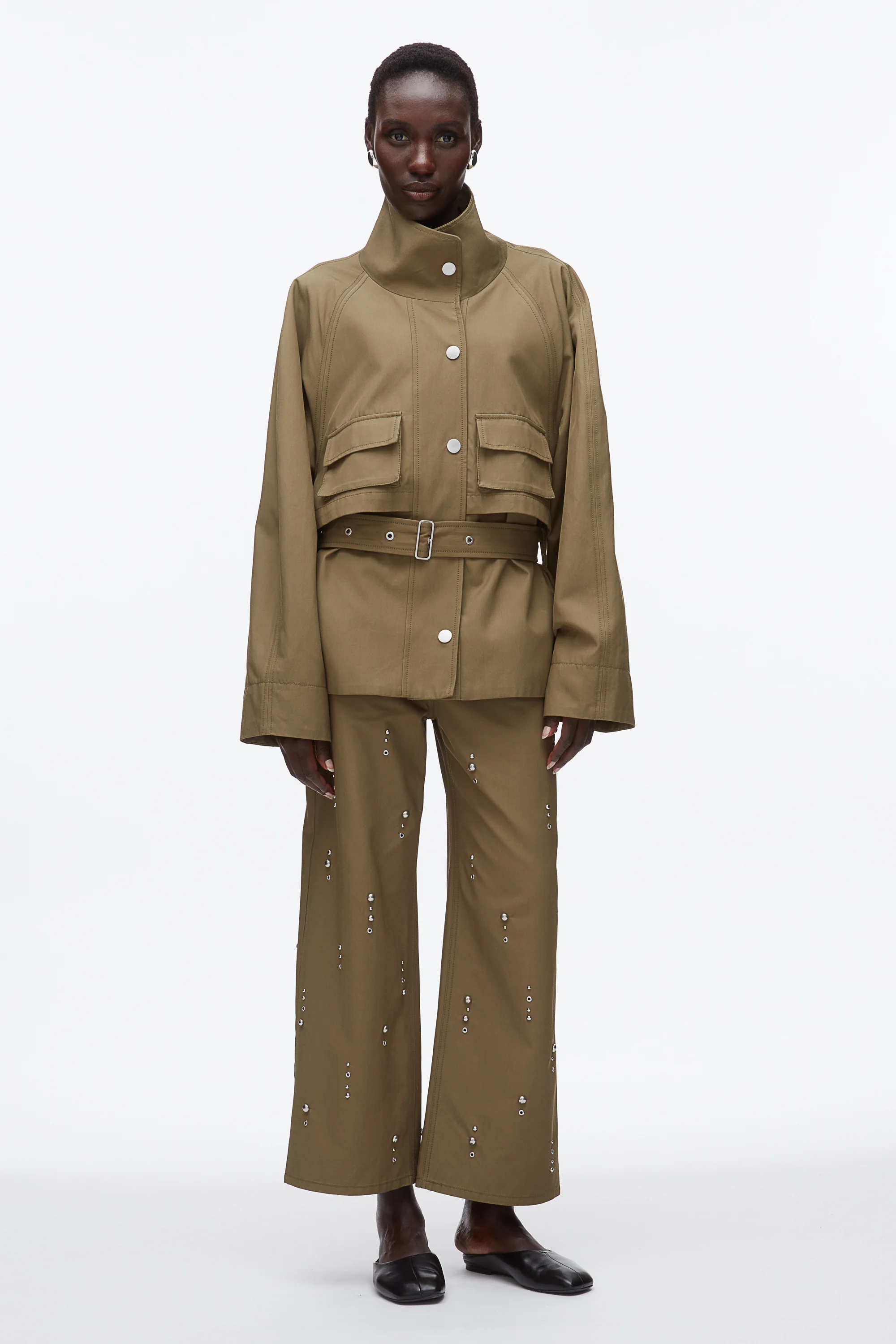 Belted Utility Jacket - Image 8