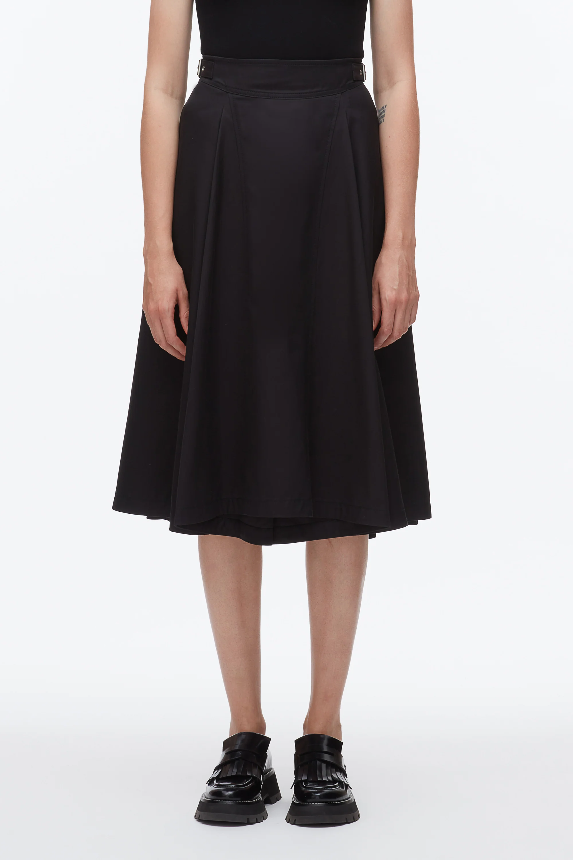 Pleated Utility Skirt - Image 3