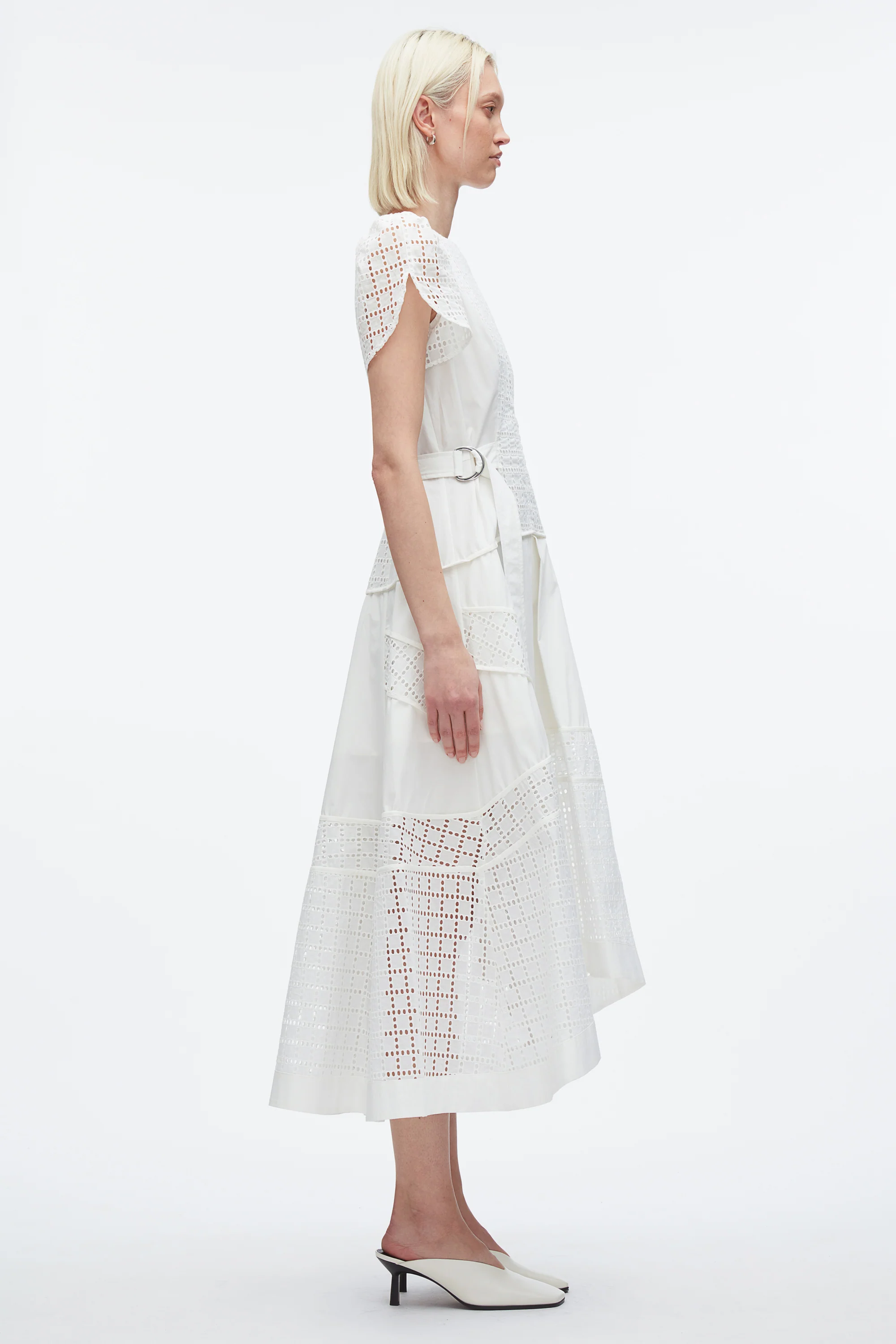 Broderie Anglaise Tulip Dress - Image 8