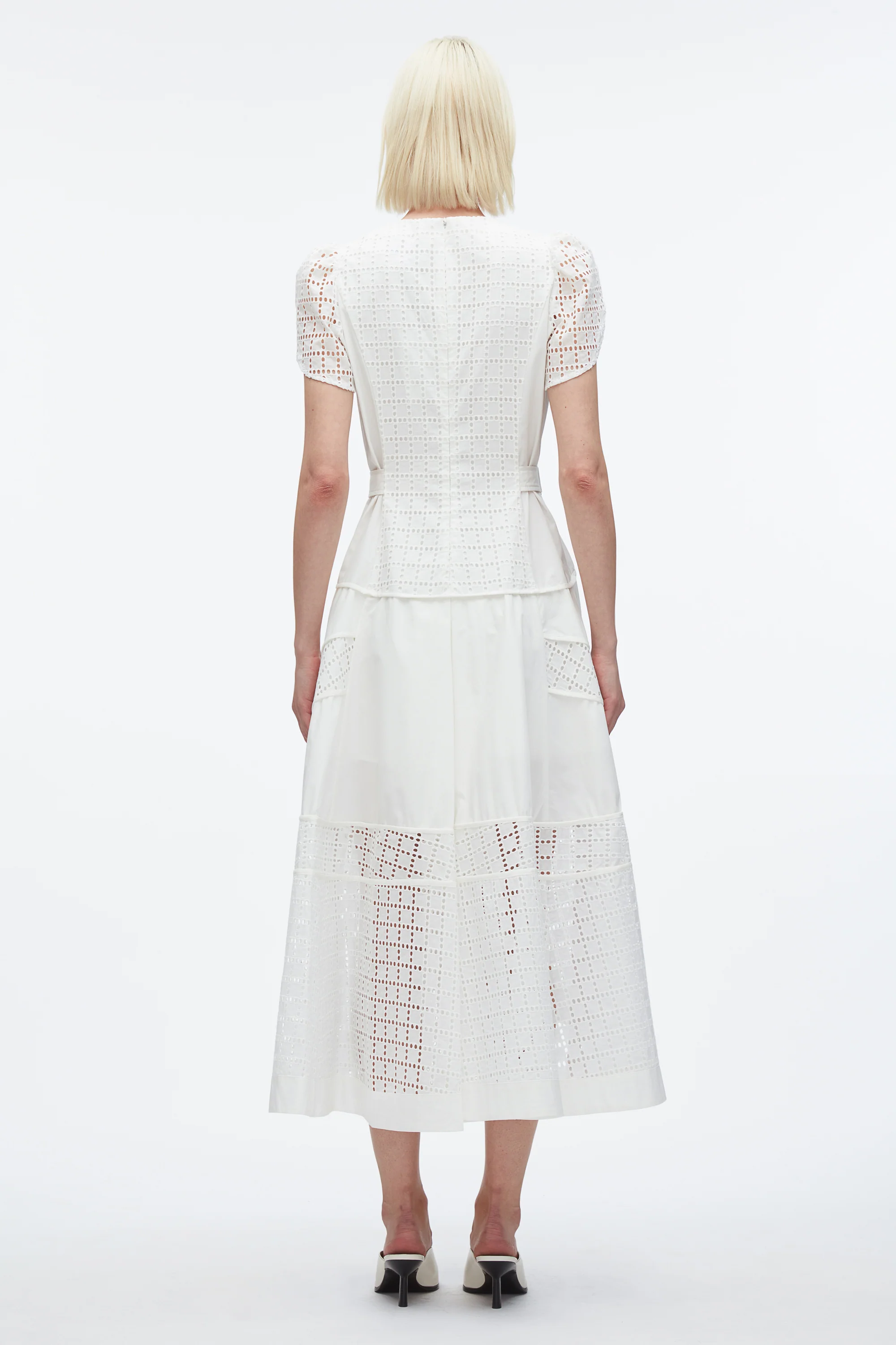 Broderie Anglaise Tulip Dress - Image 9