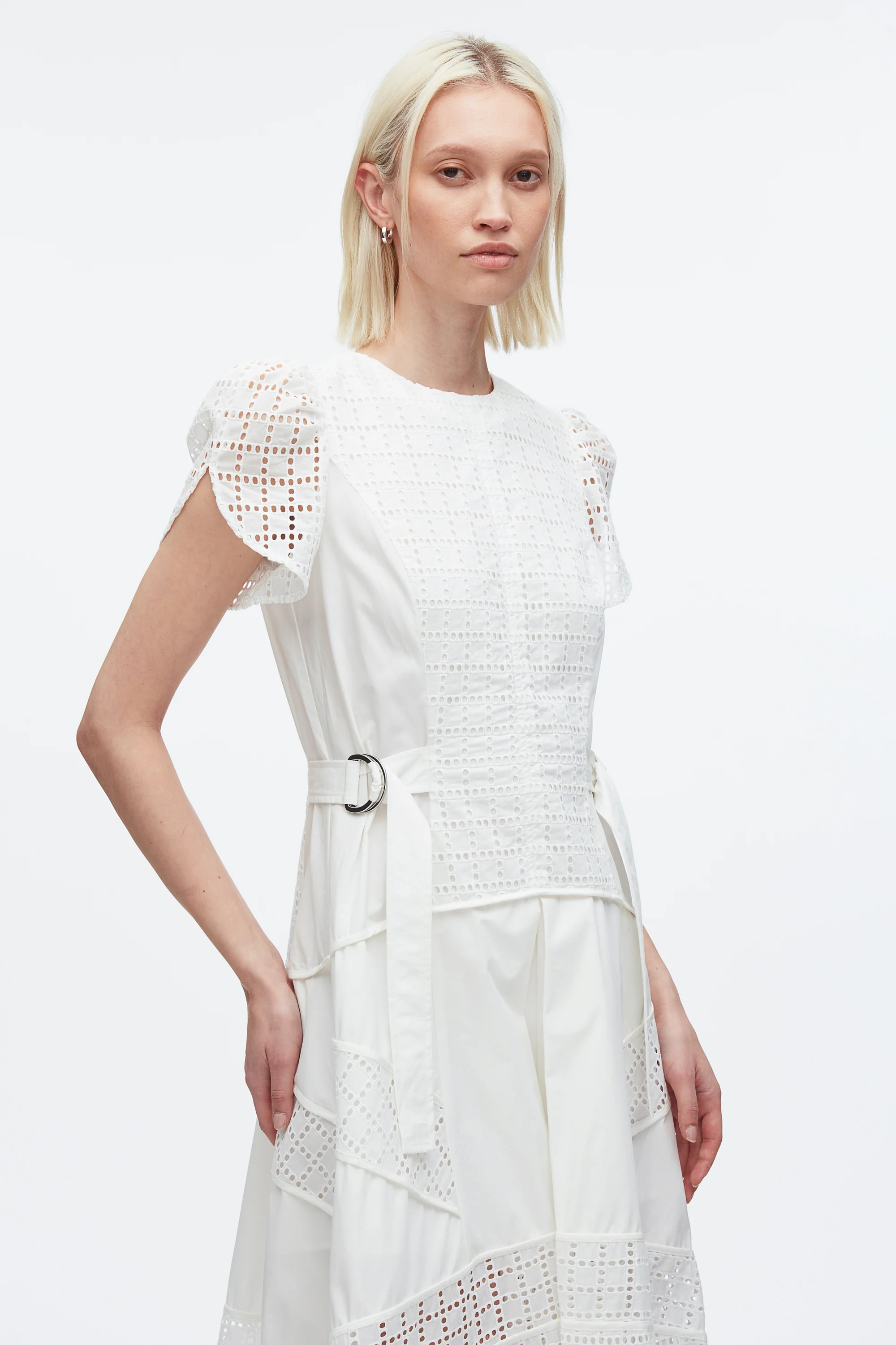Broderie Anglaise Tulip Dress - Image 10