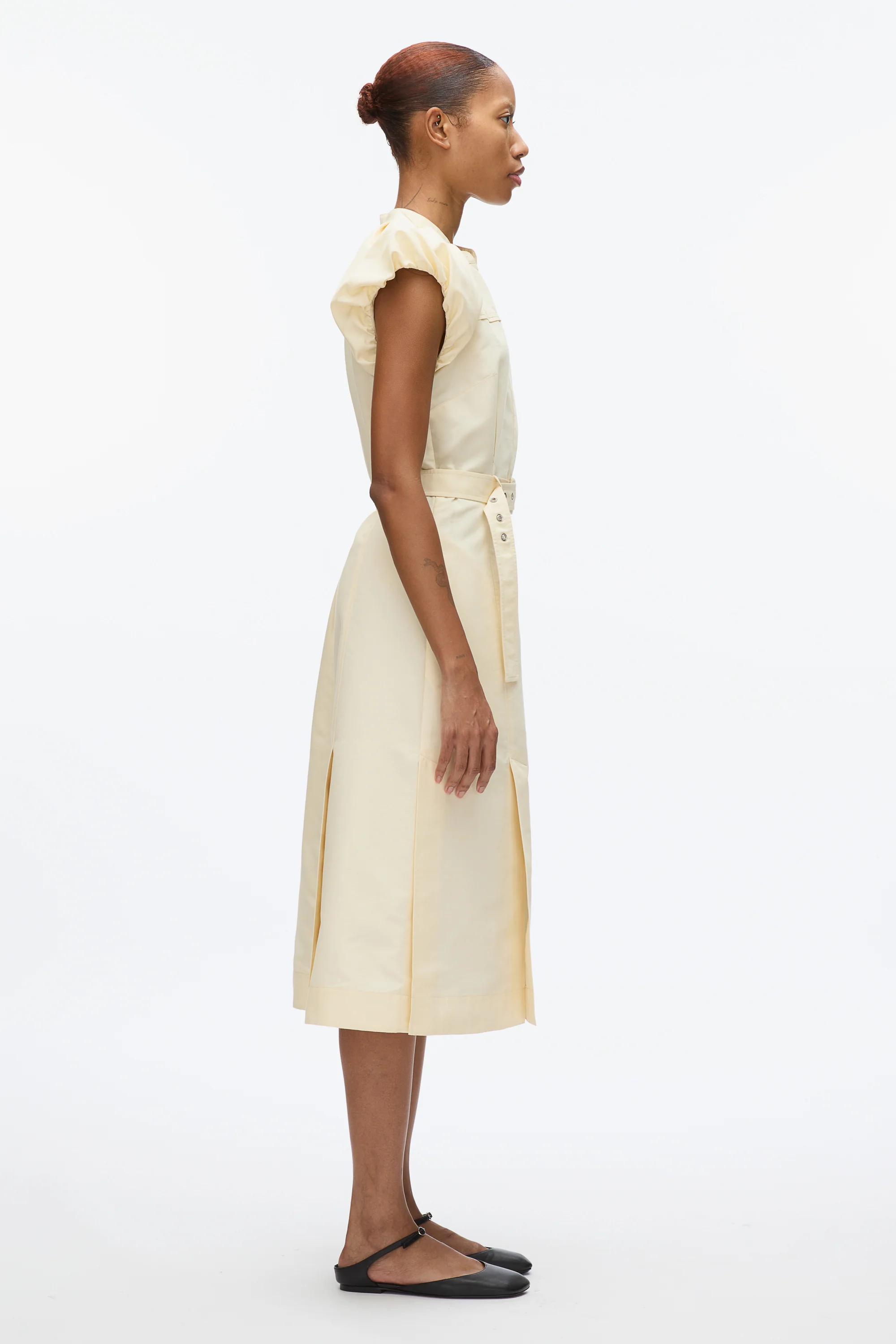 Cloud Sleeve Shirt Dress - Image 13