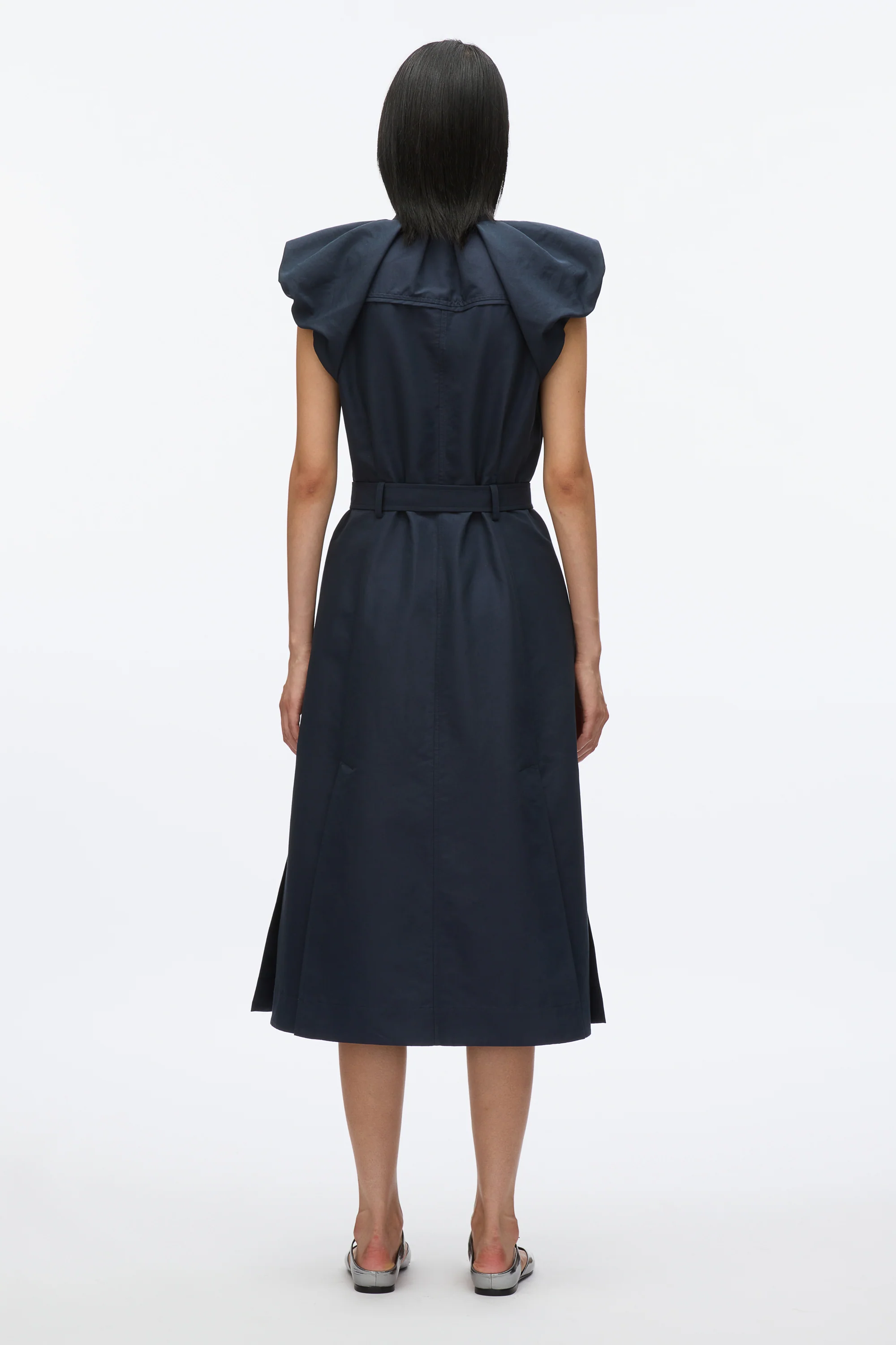 Cloud Sleeve Shirt Dress - Image 4