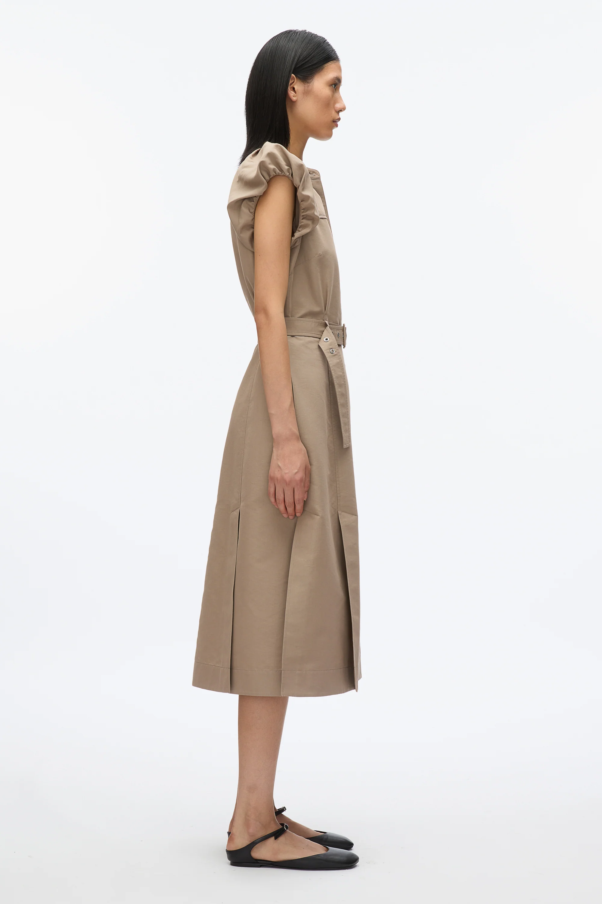 Cloud Sleeve Shirt Dress - Image 7