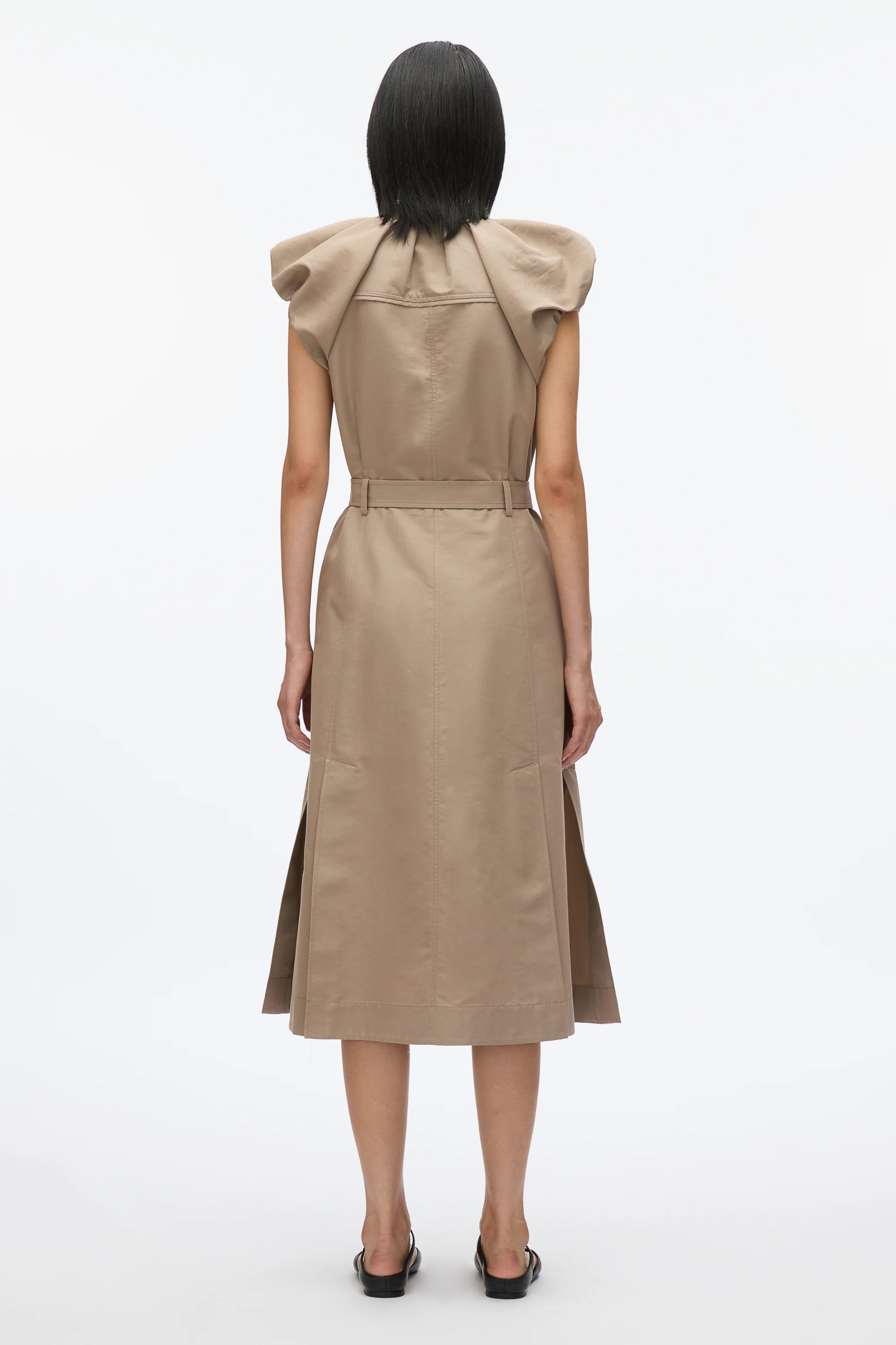 Cloud Sleeve Shirt Dress - Image 8