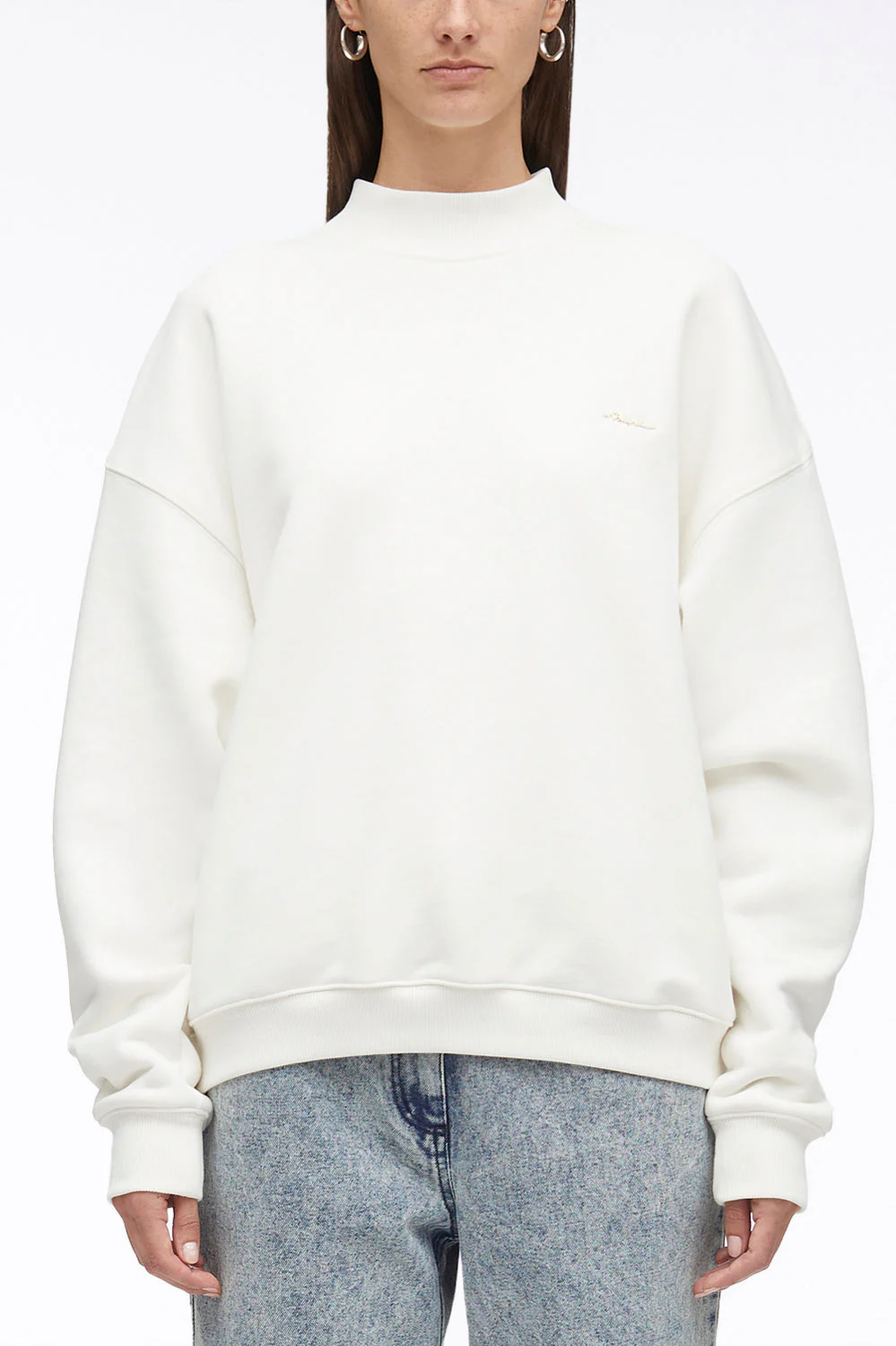 Compact French Terry Sweatshirt - Image 7