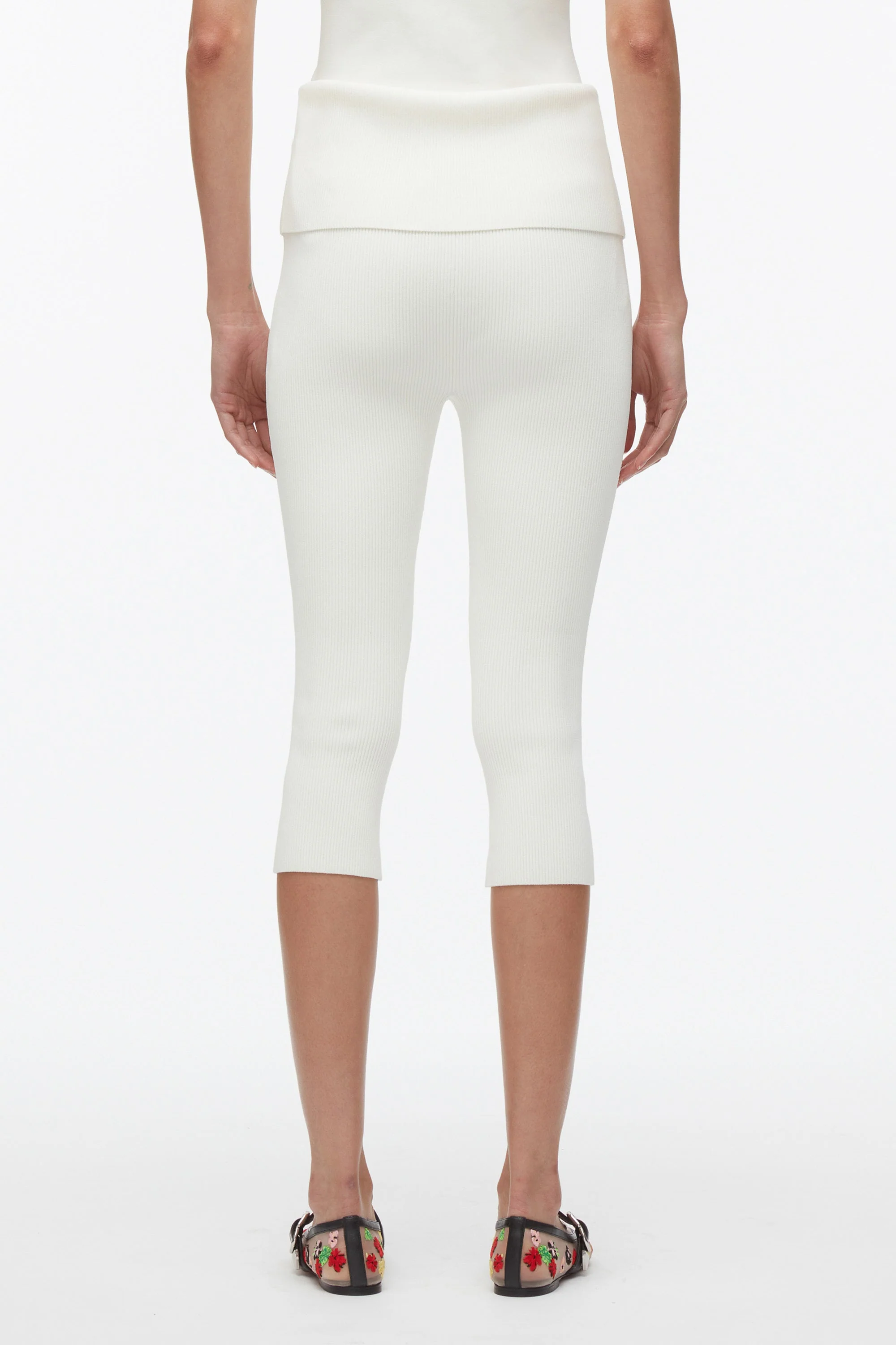 Blooming Lotus Compact Rib Capris - Image 9