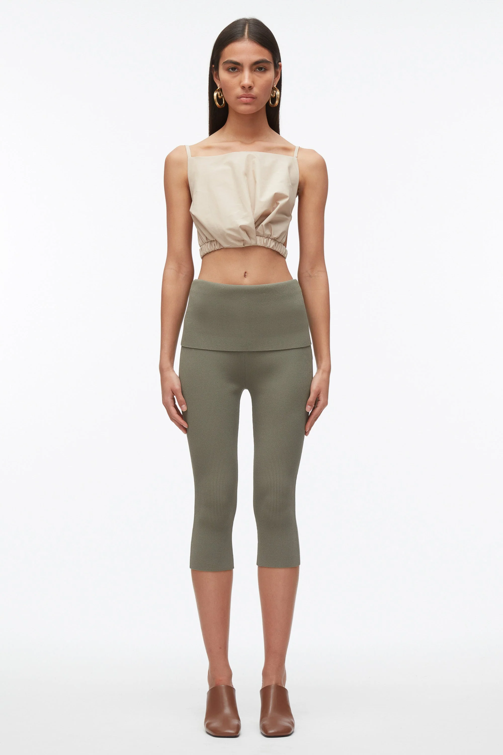 Blooming Lotus Compact Rib Capris - Image 14