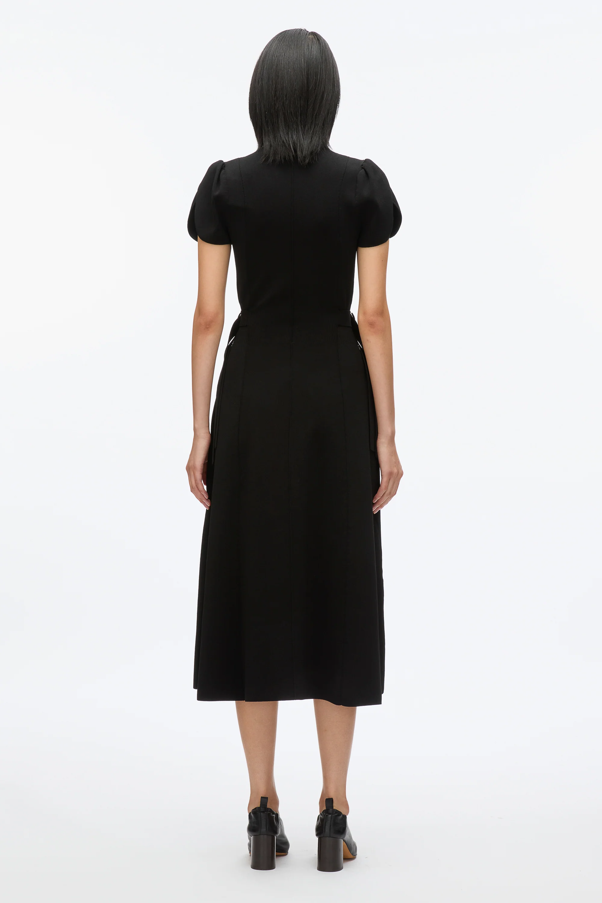 Compact Rib Tulip Dress - Image 13