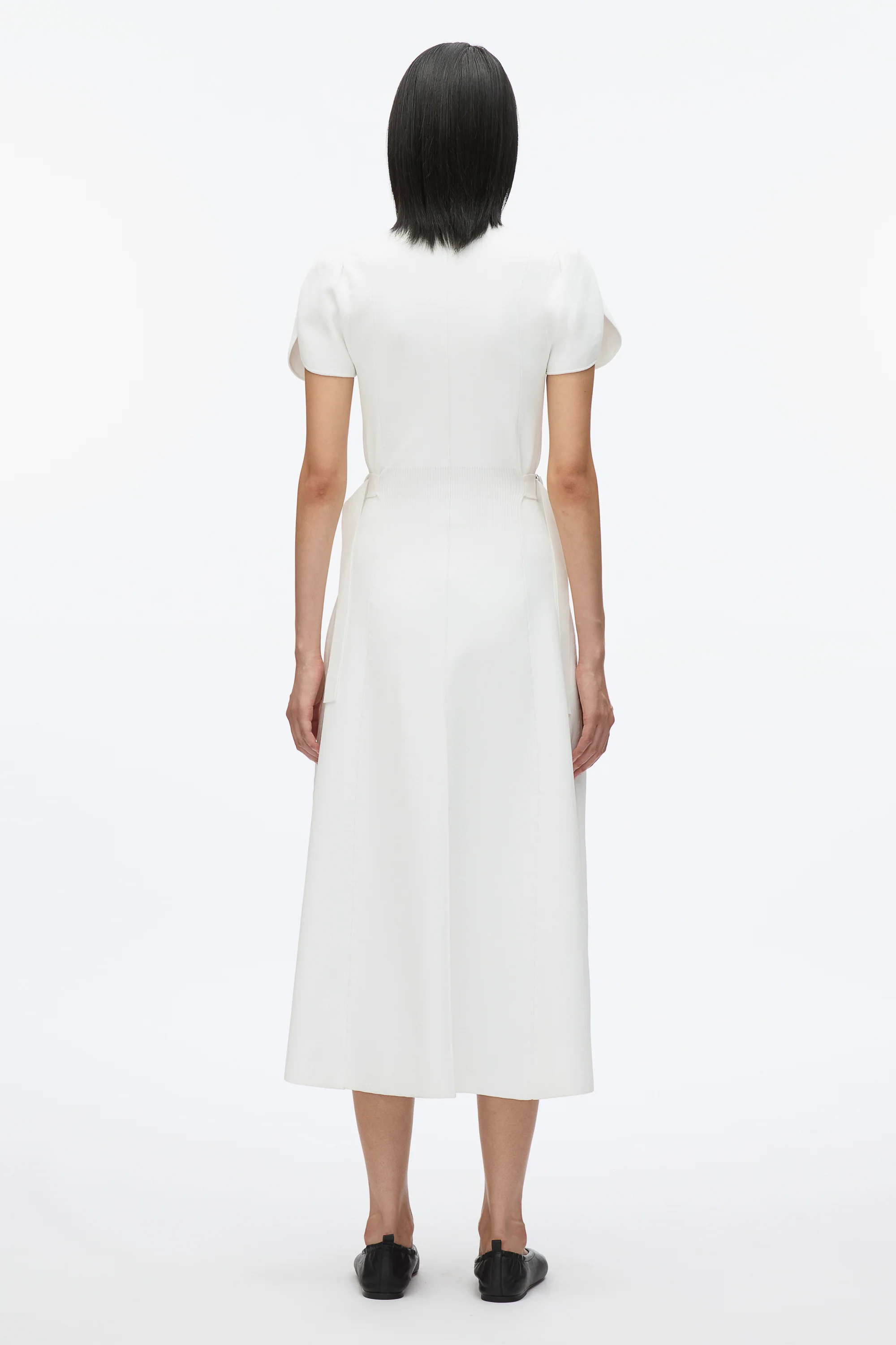 Compact Rib Tulip Dress - Image 8