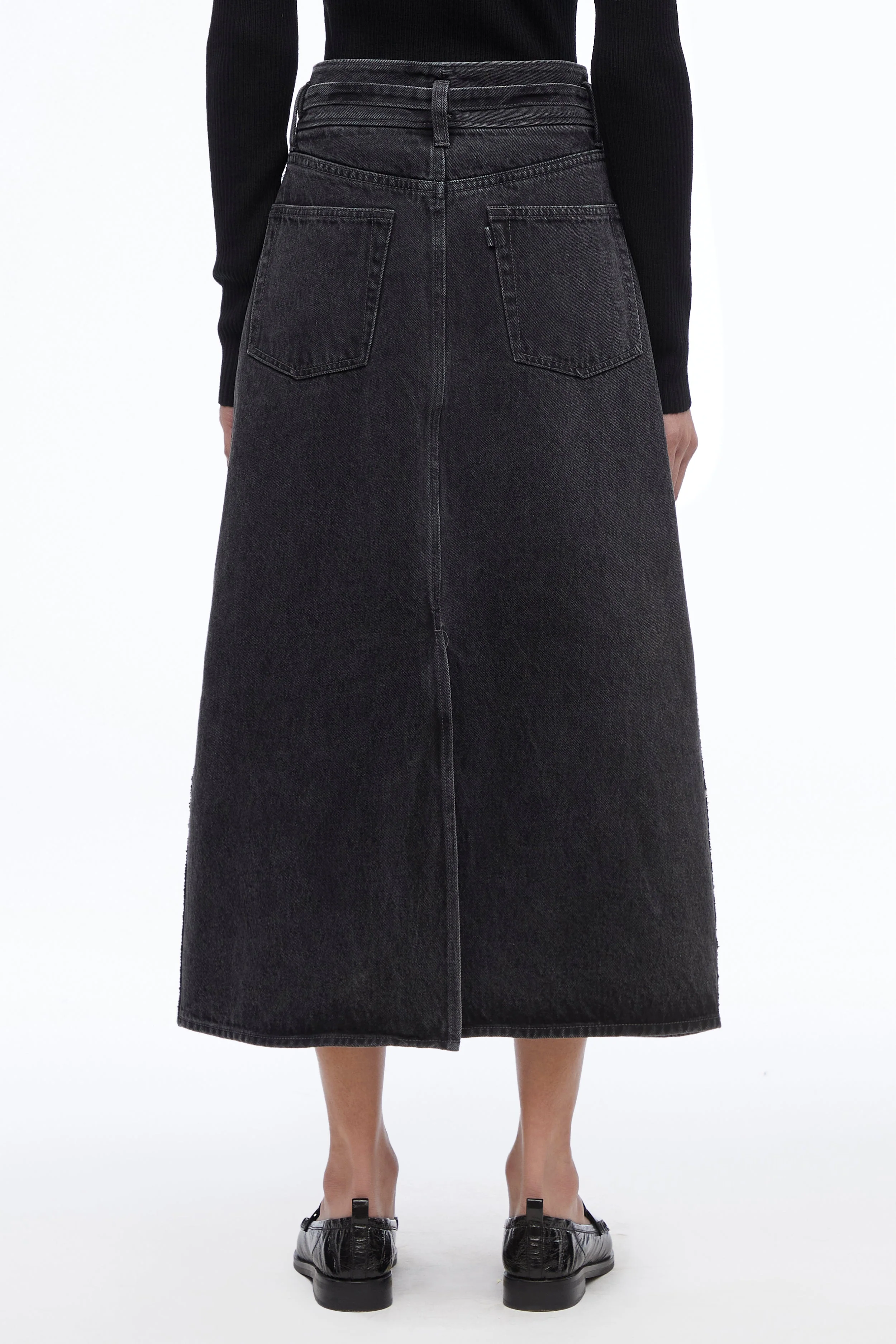 Denim A-Line Skirt - Image 4