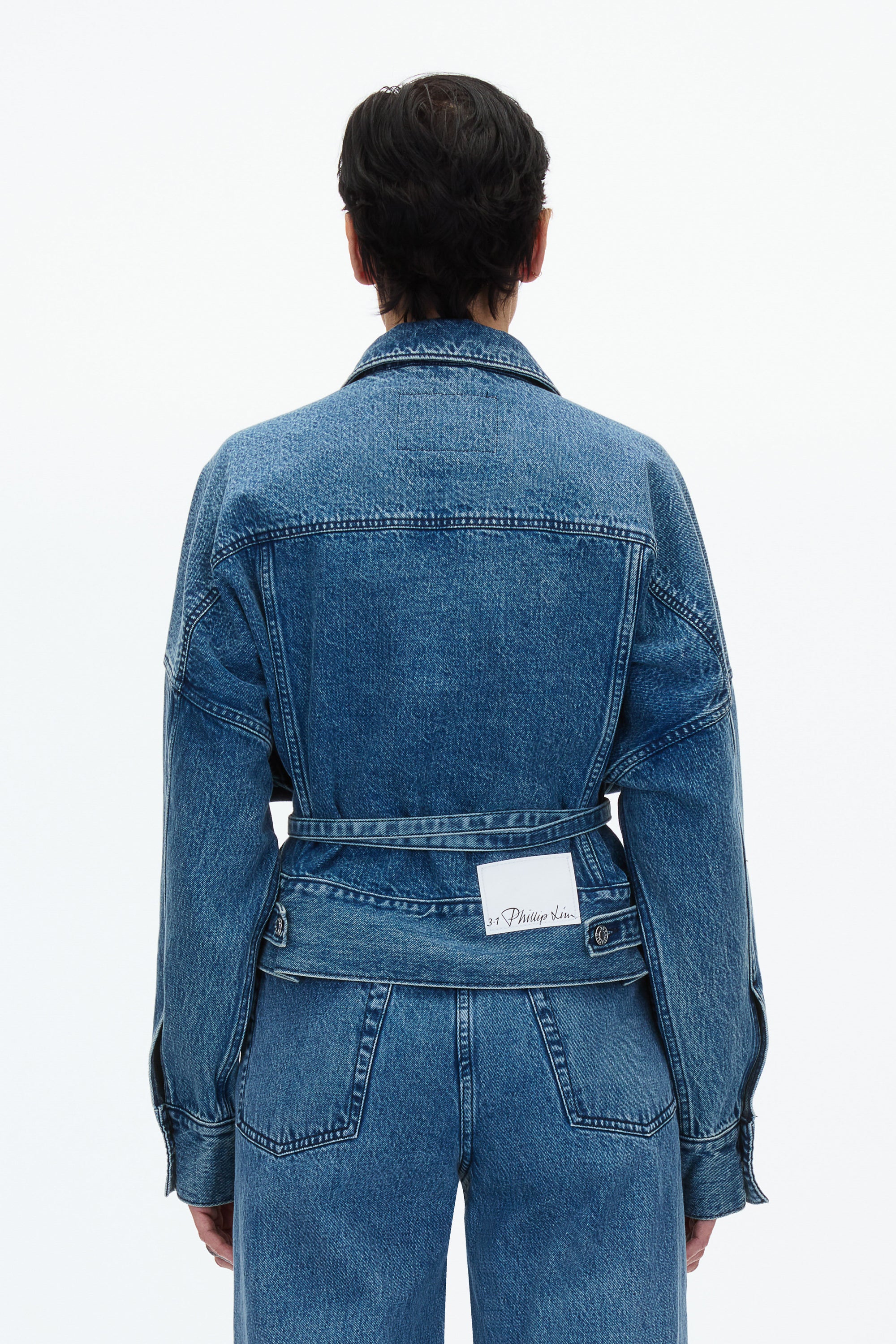 Denim Boxy Jacket - Image 4