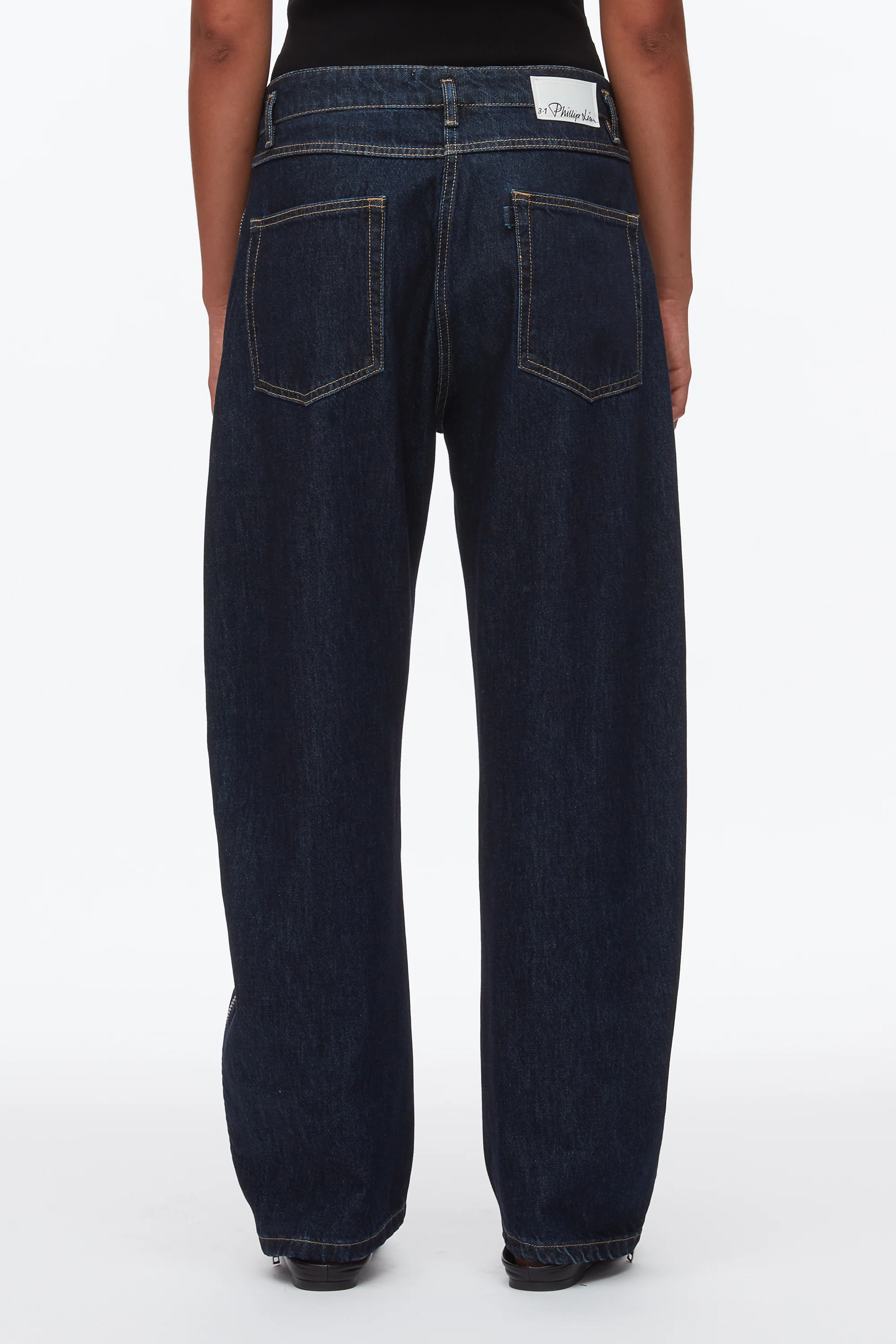 Curve Denim Pant with Zip - Image 5