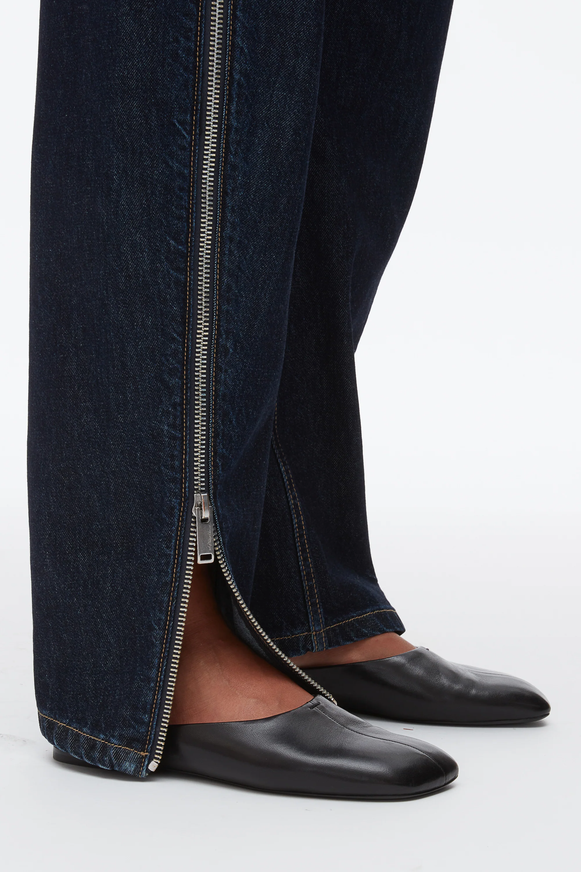 Curve Denim Pant with Zip - Image 7