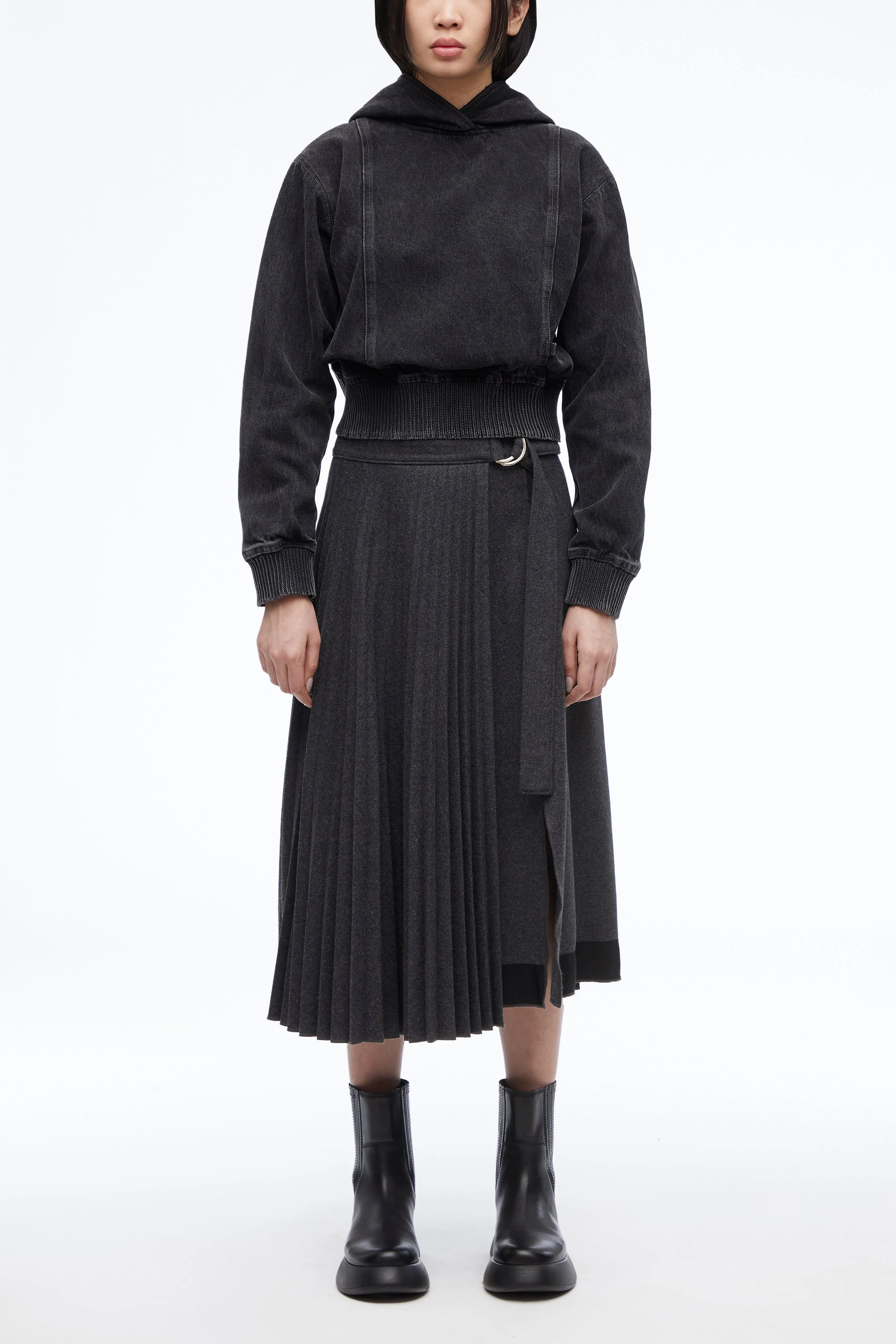 Denim Hoodie - Image 3