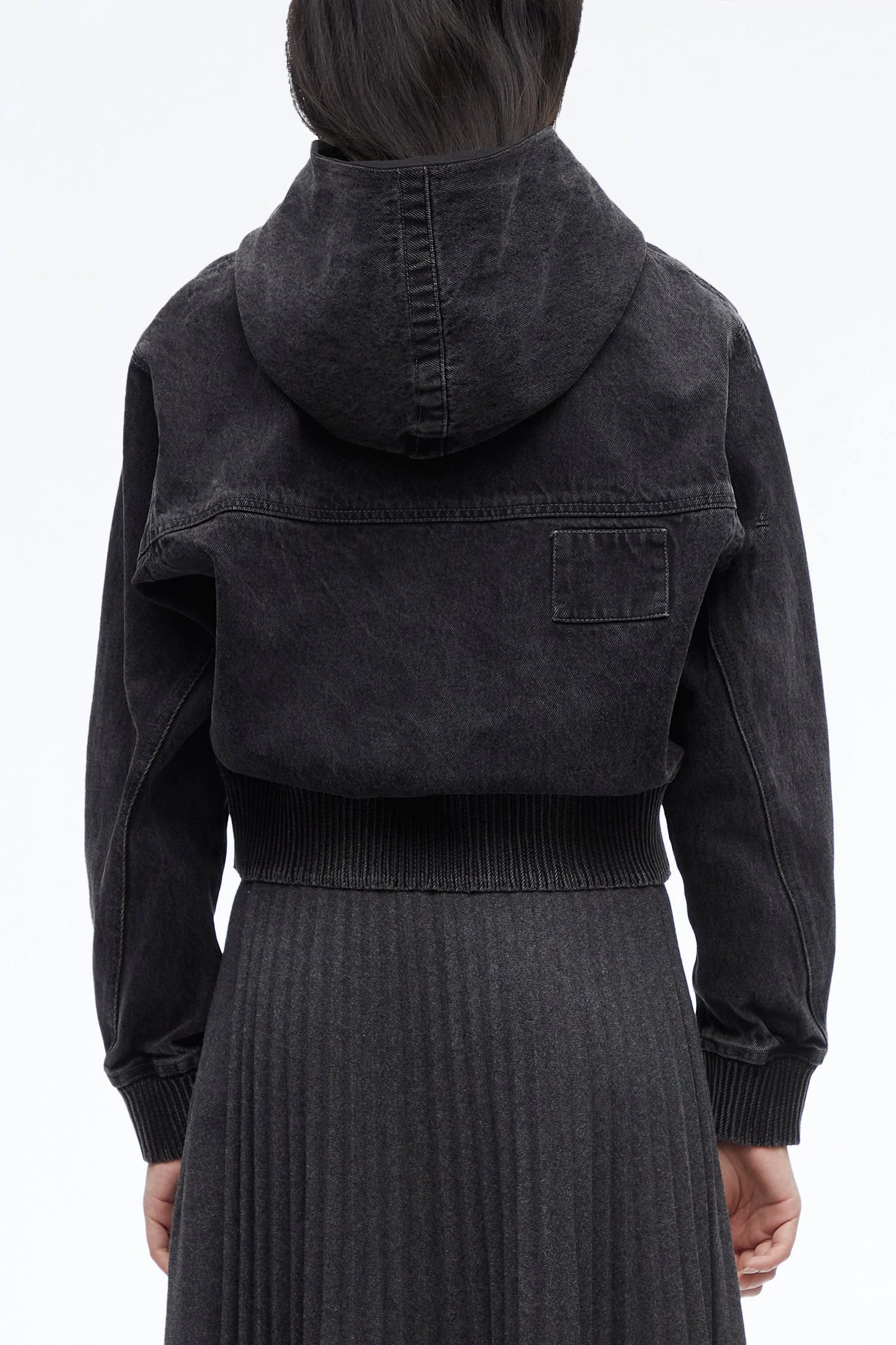 Denim Hoodie - Image 6