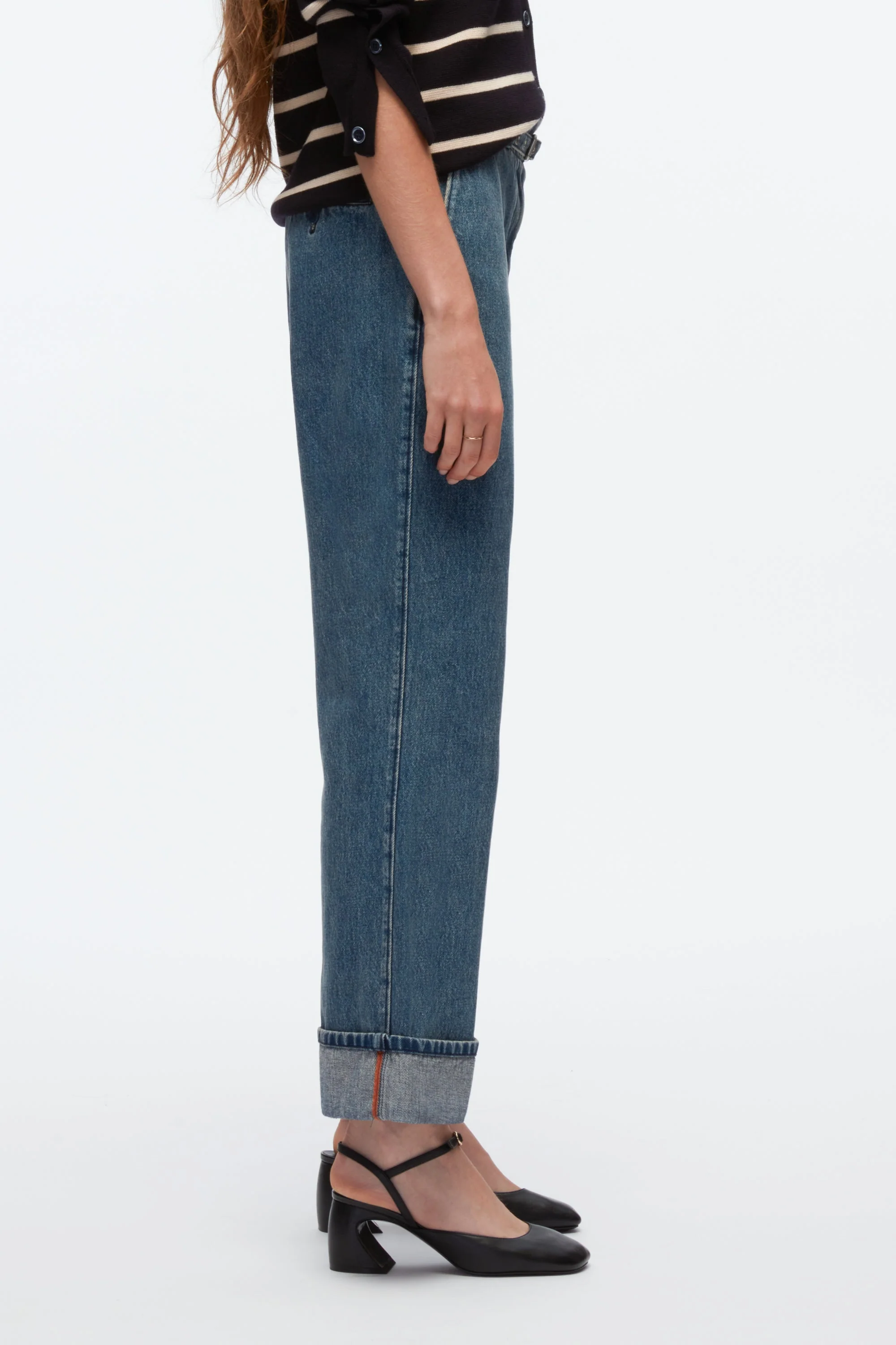 Denim Kick Flare Pant - Image 3