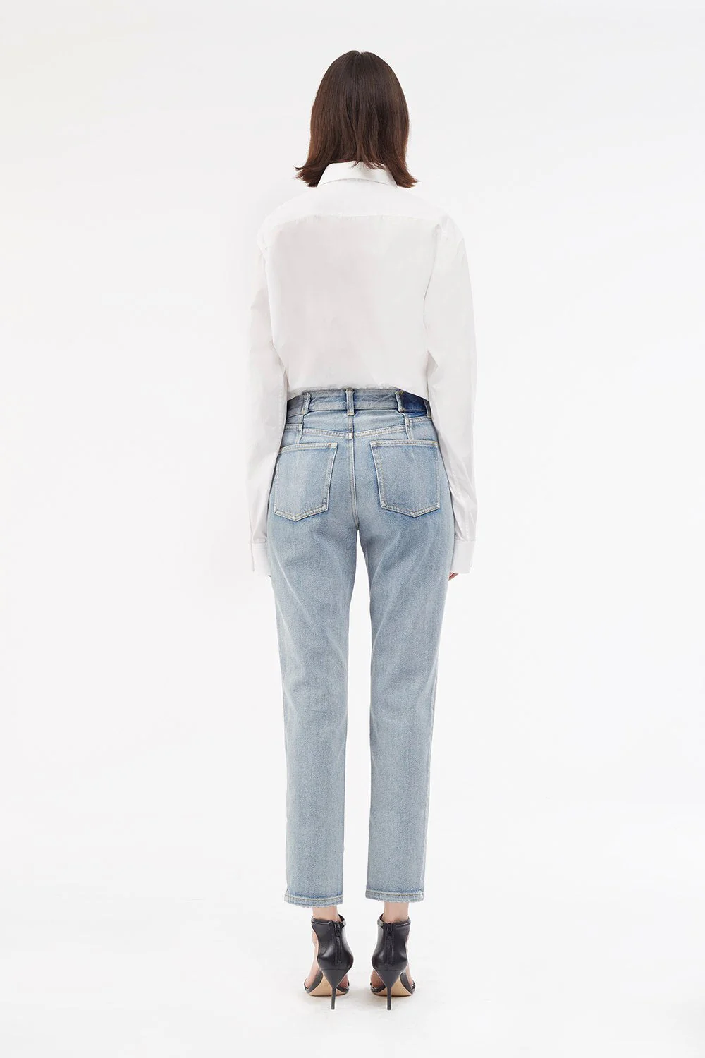 Zippered Denim Pant - Image 3
