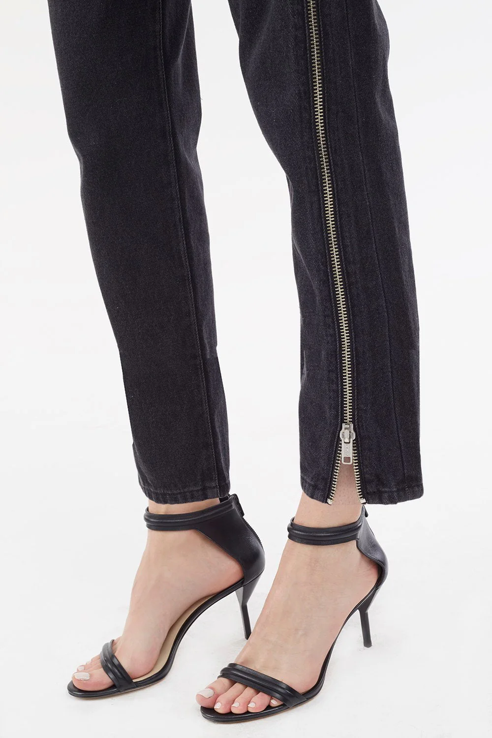 Zippered Denim Pant - Image 8