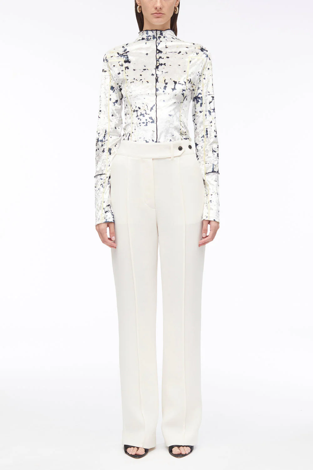 Heavy Cady Pintuck Trouser - Image 5