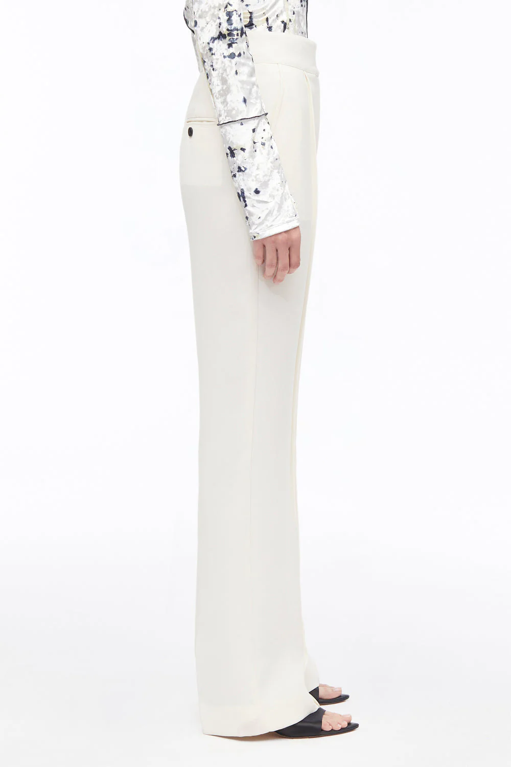 Heavy Cady Pintuck Trouser - Image 7
