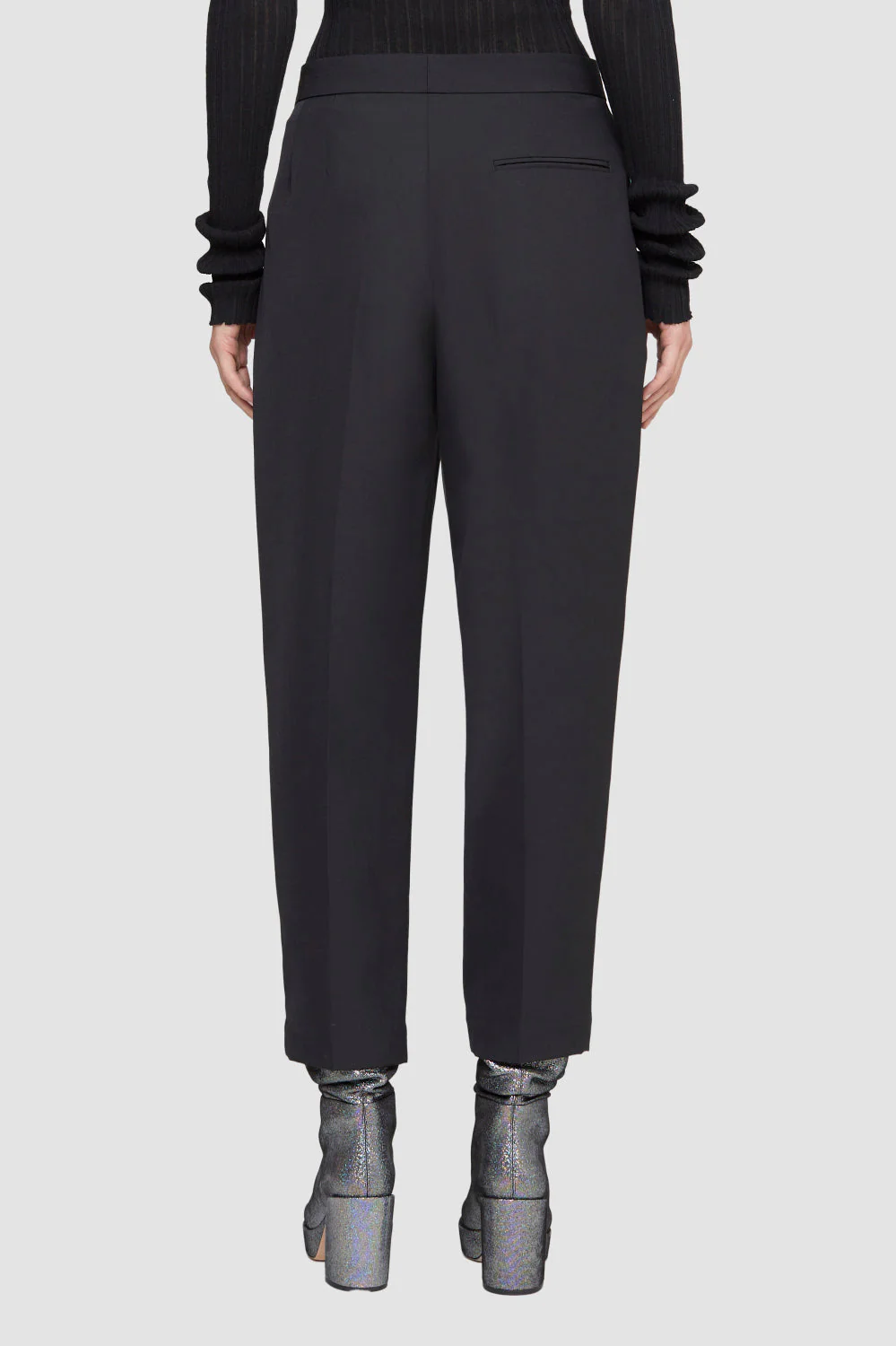 High-Waisted Tapered Trousers - Image 4