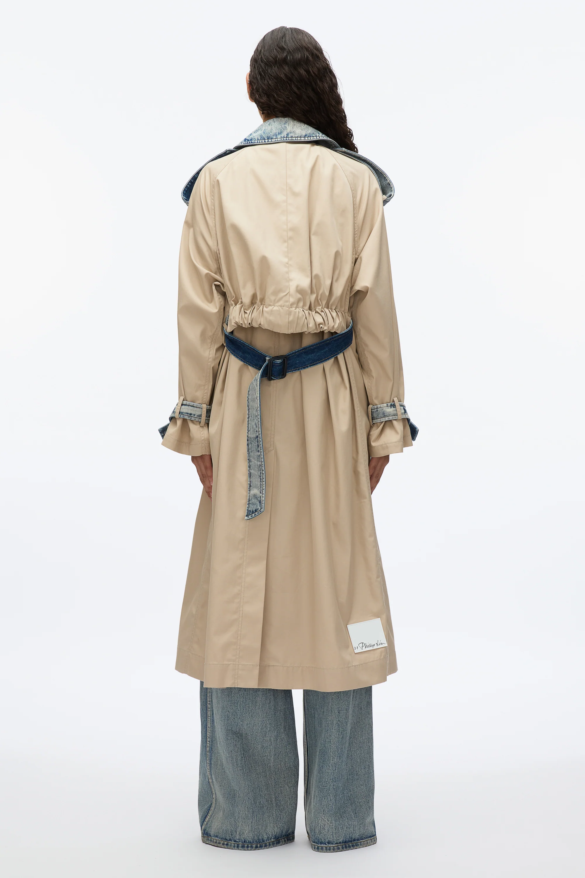 Hybrid Denim Trench - Image 4