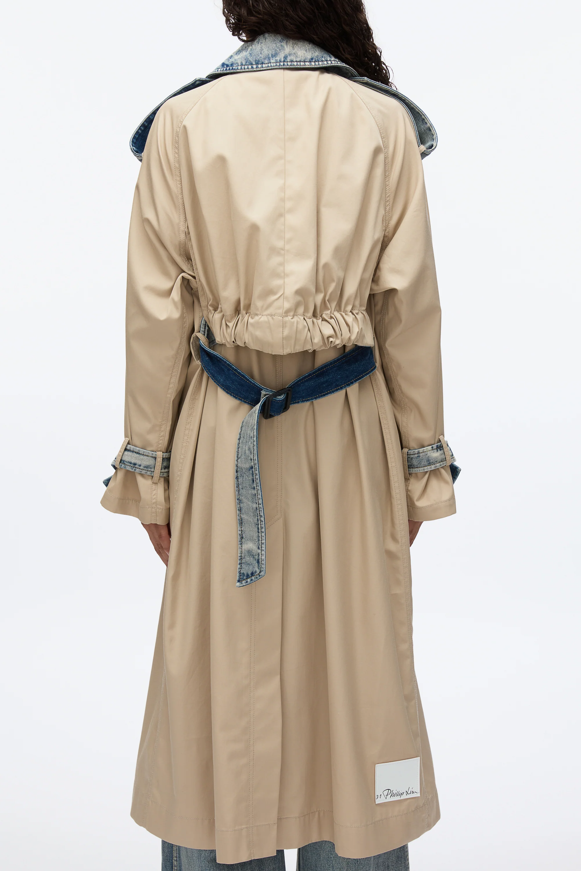 Hybrid Denim Trench - Image 5