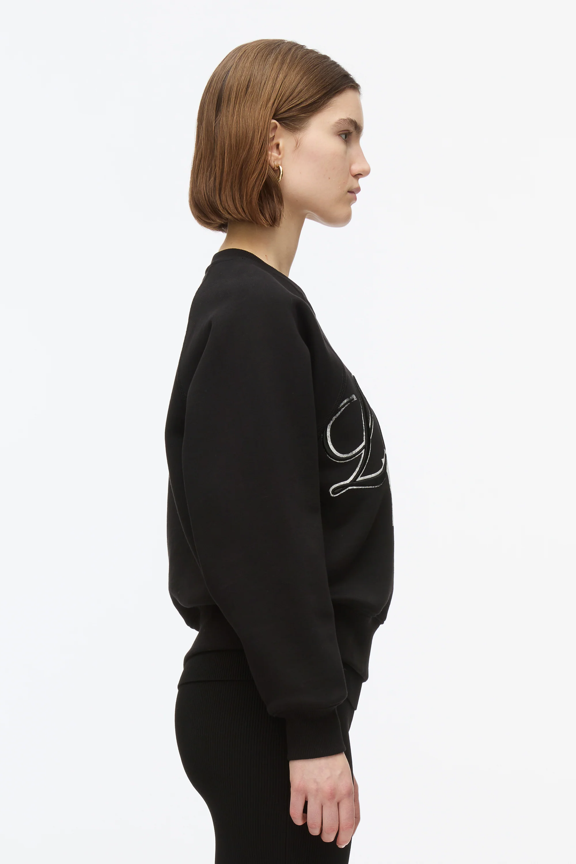 I Lov'd You Cropped Sweatshirt - Image 3