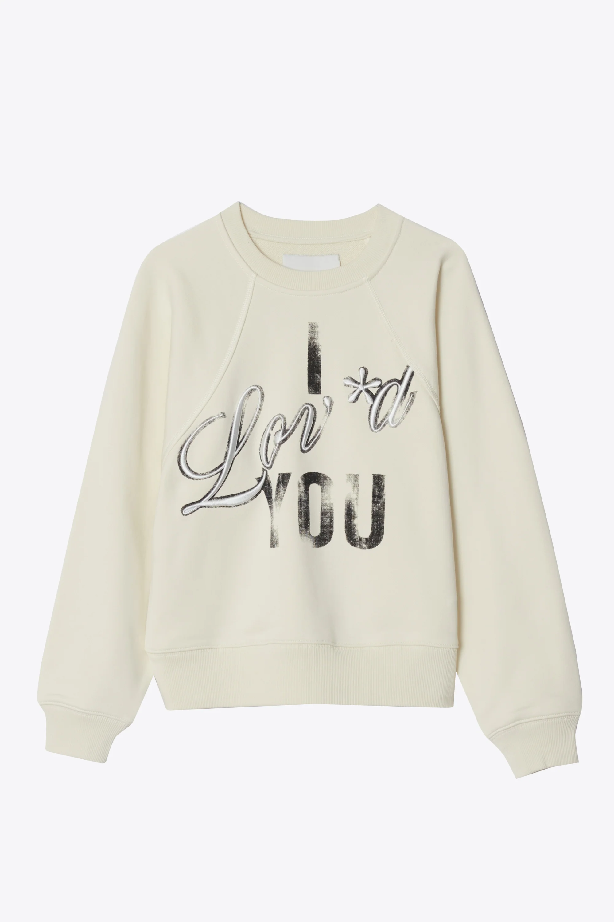 I Lov'd You Cropped Sweatshirt - Image 5