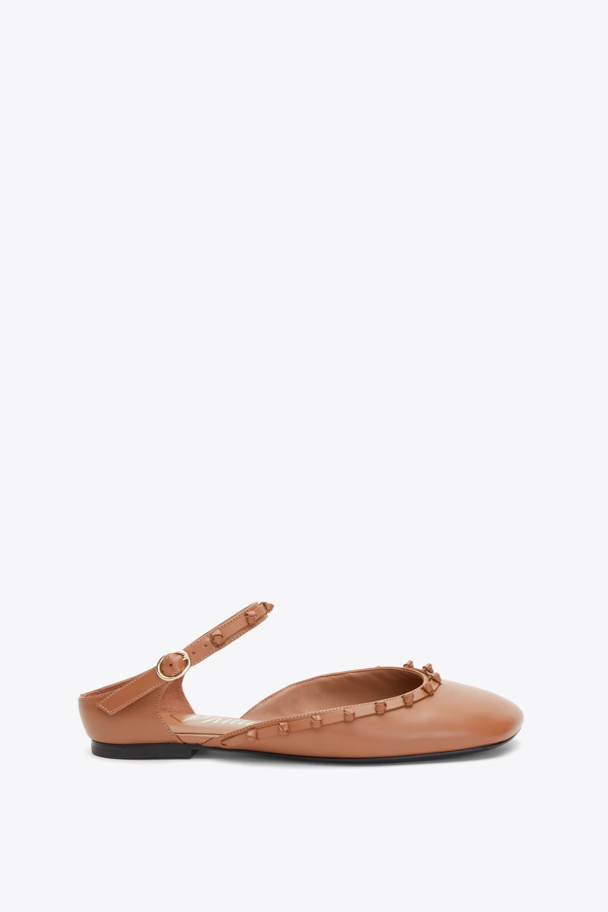 ID Mary Jane Flat with Leather Craft - Image 5