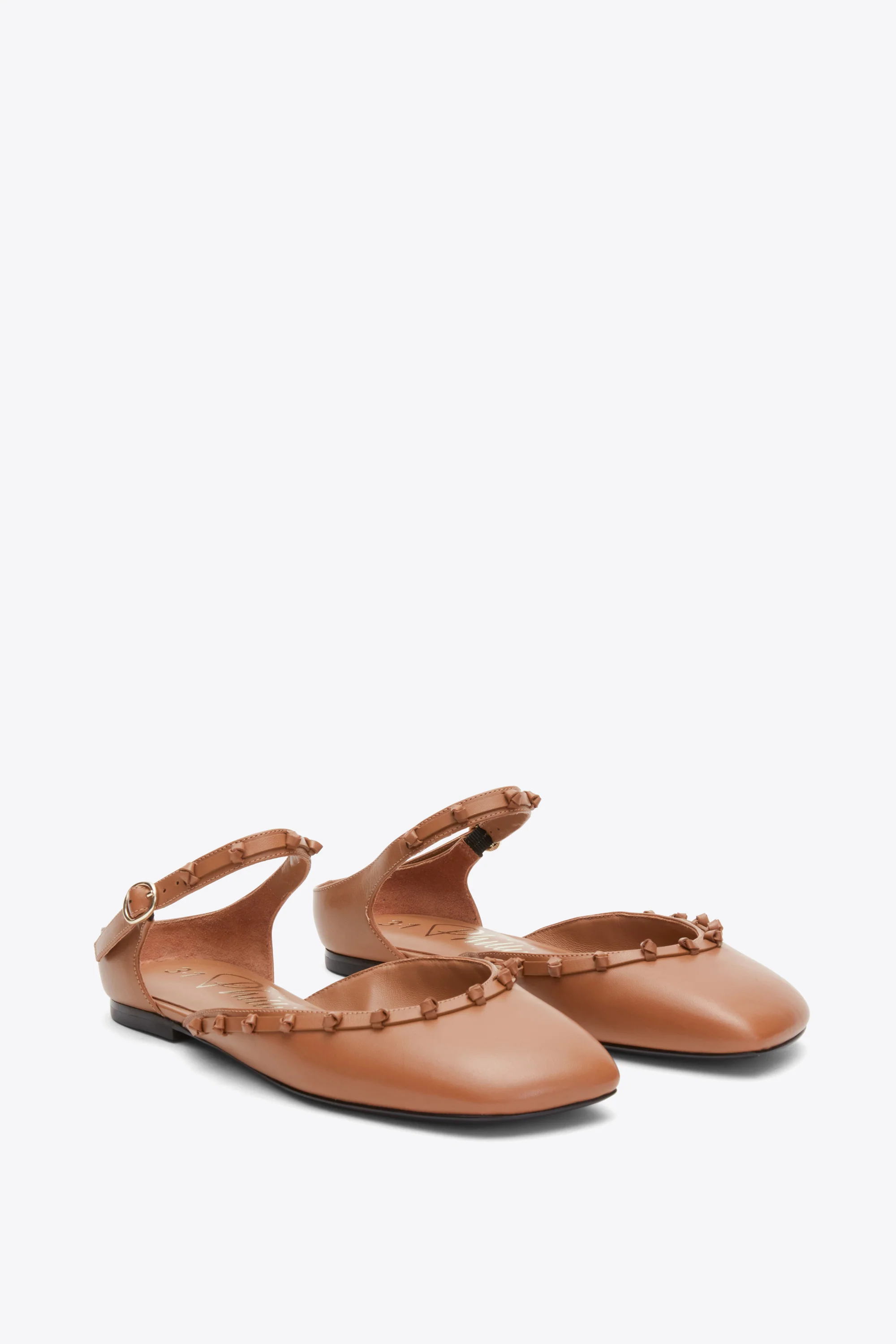 ID Mary Jane Flat with Leather Craft - Image 6