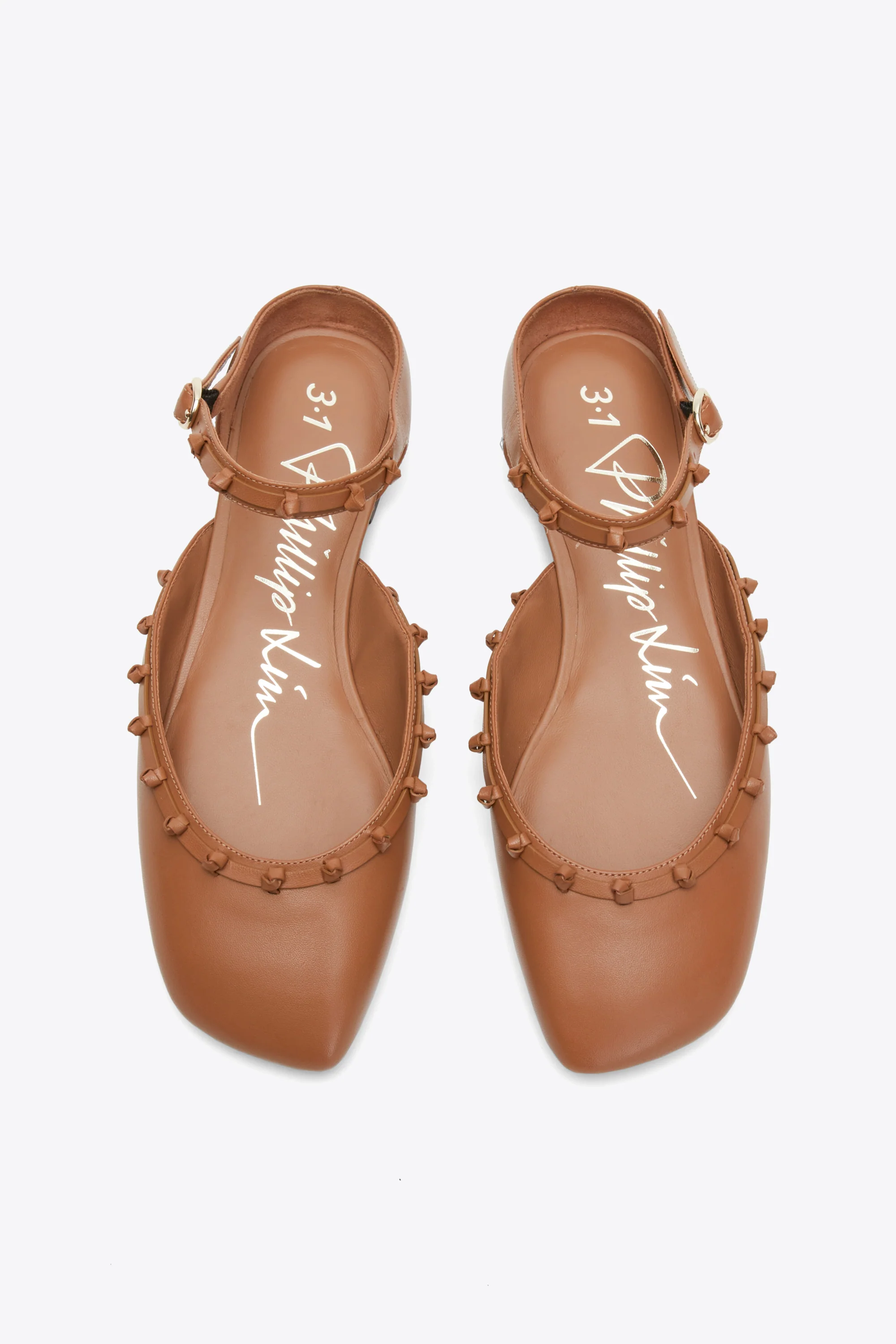 ID Mary Jane Flat with Leather Craft - Image 8