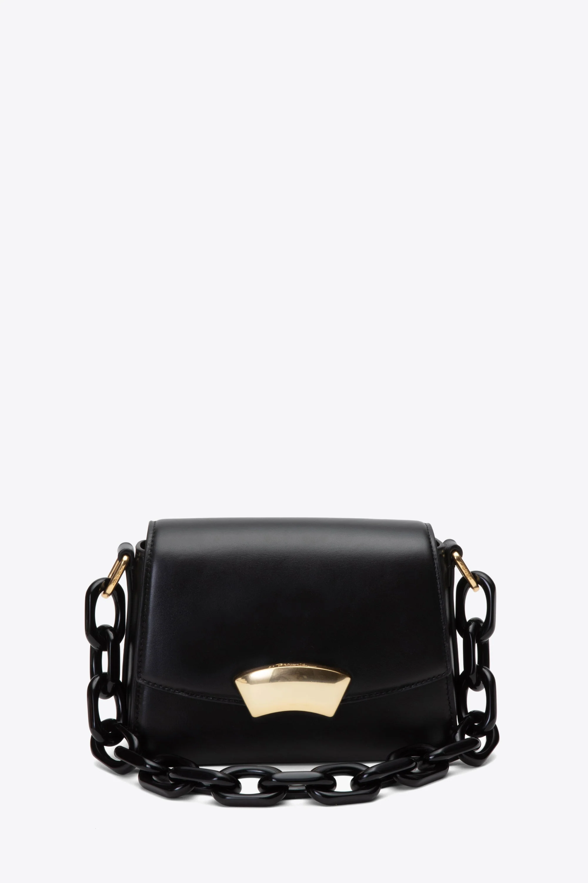 Camel ID Shoulder Bag with Resin Chain - Image 9