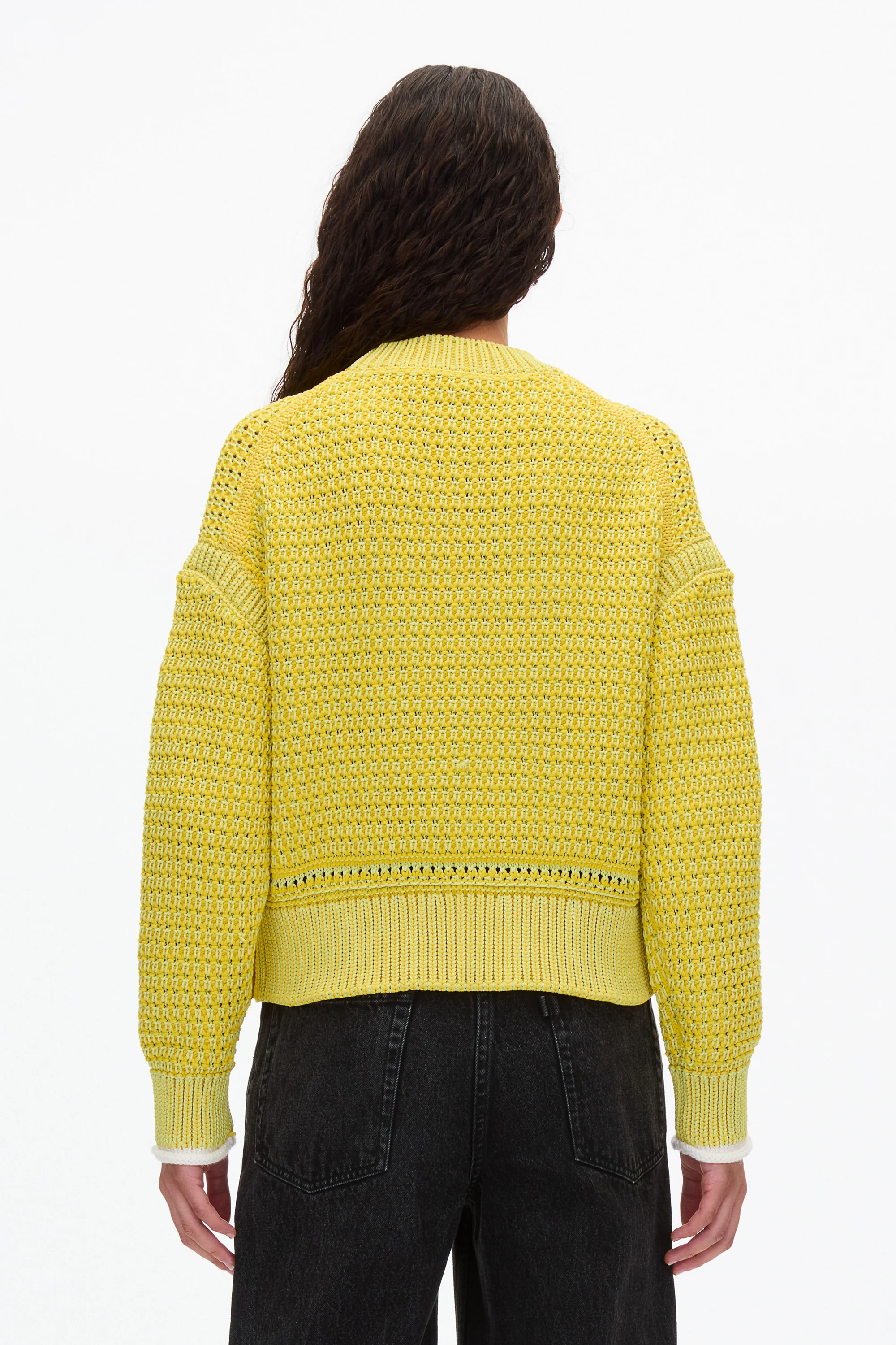 Bi-Color Pullover with Button Details - Image 3