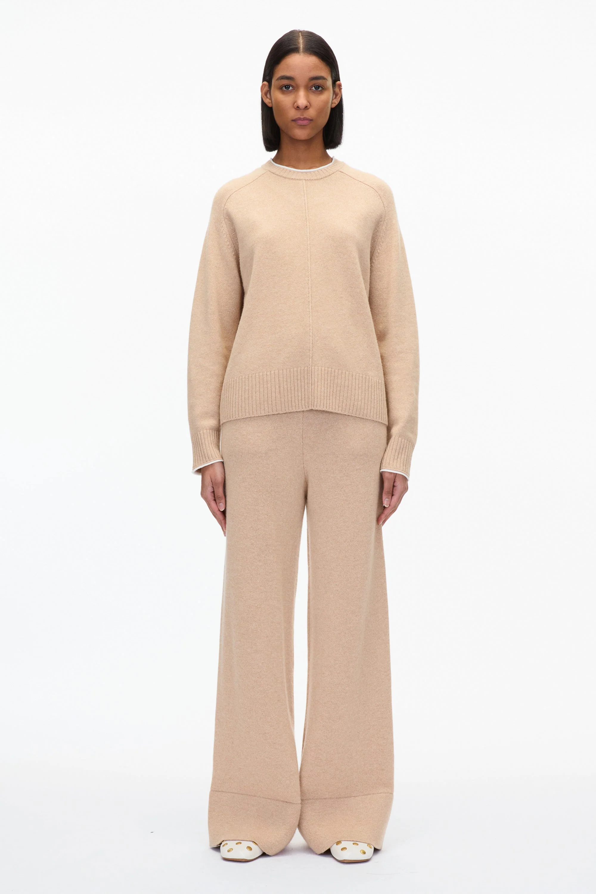 Relaxed Crewneck with Contrast Trims - Image 6