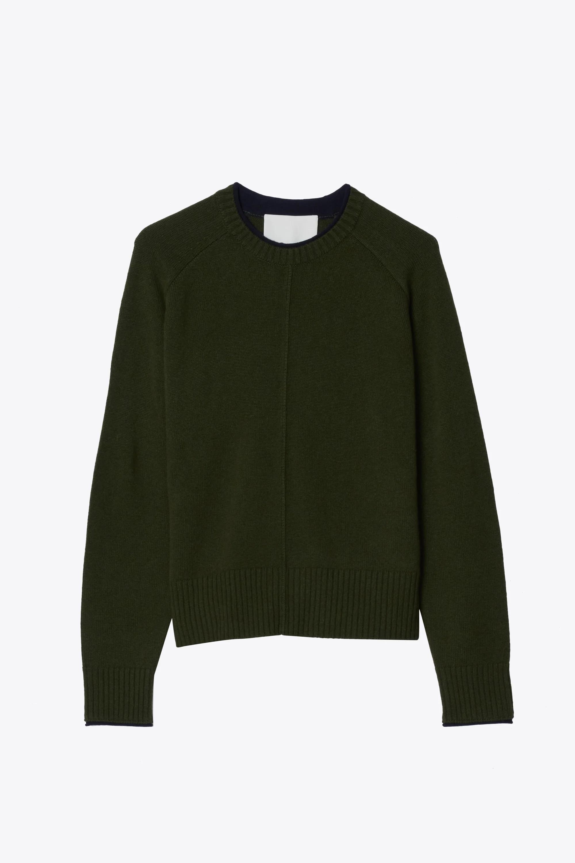 Relaxed Crewneck with Contrast Trims - Image 7
