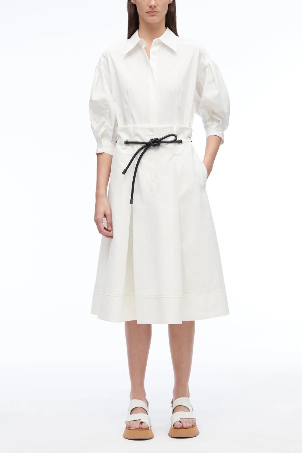 Origami Combo Dress - Image 5