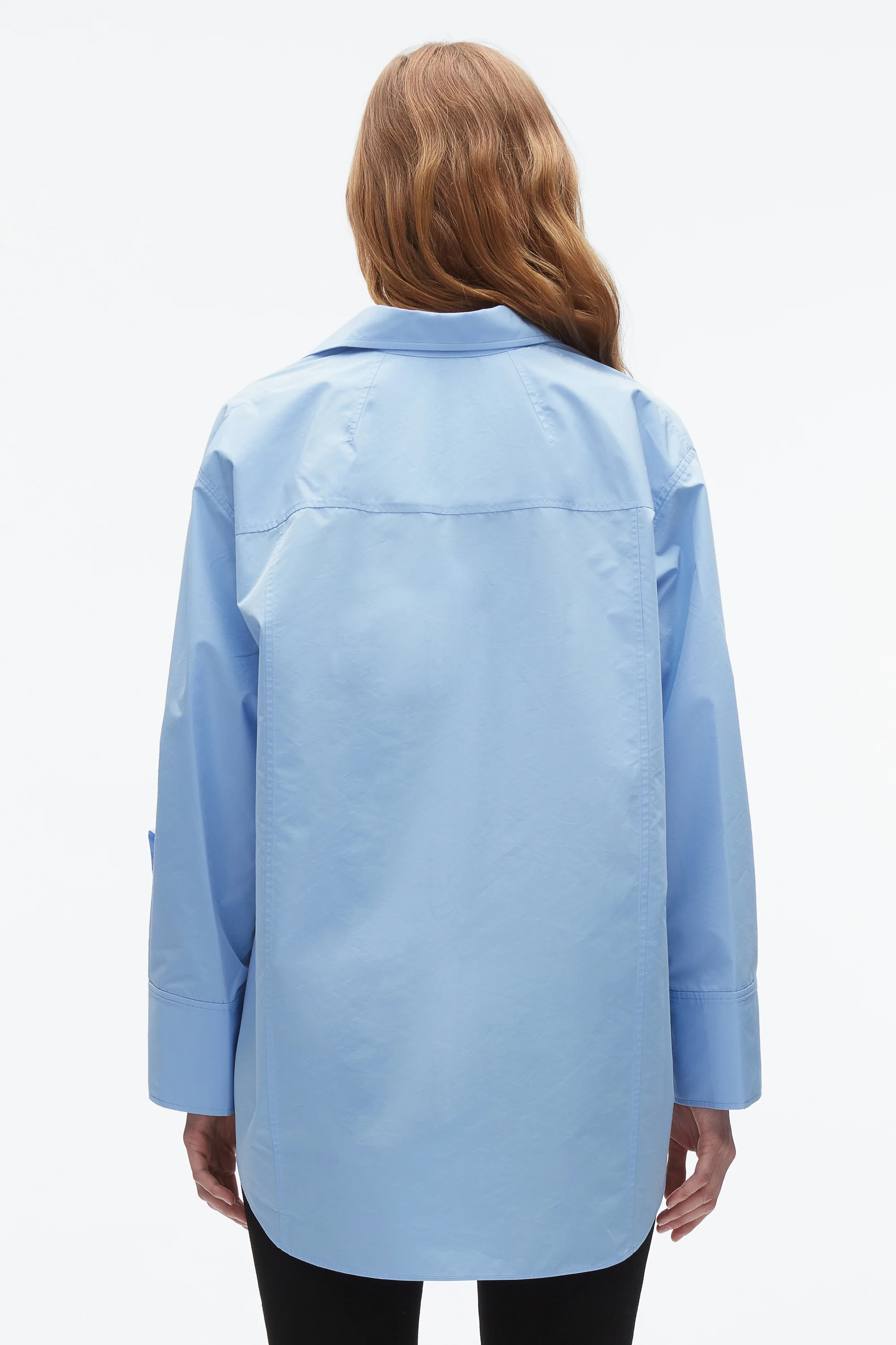 Oversize Shirt with Cascade Cuff - Image 15
