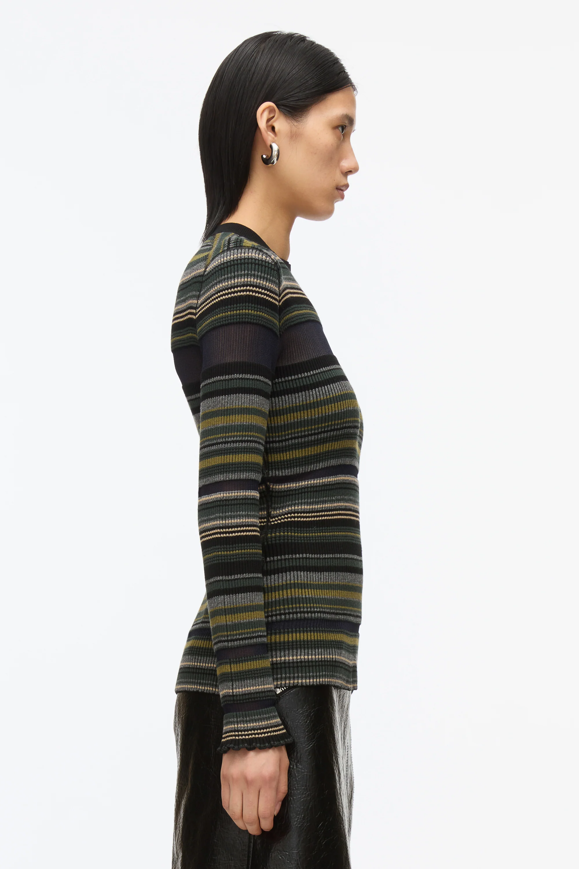 Reversible Stripe Knit Top - Image 3