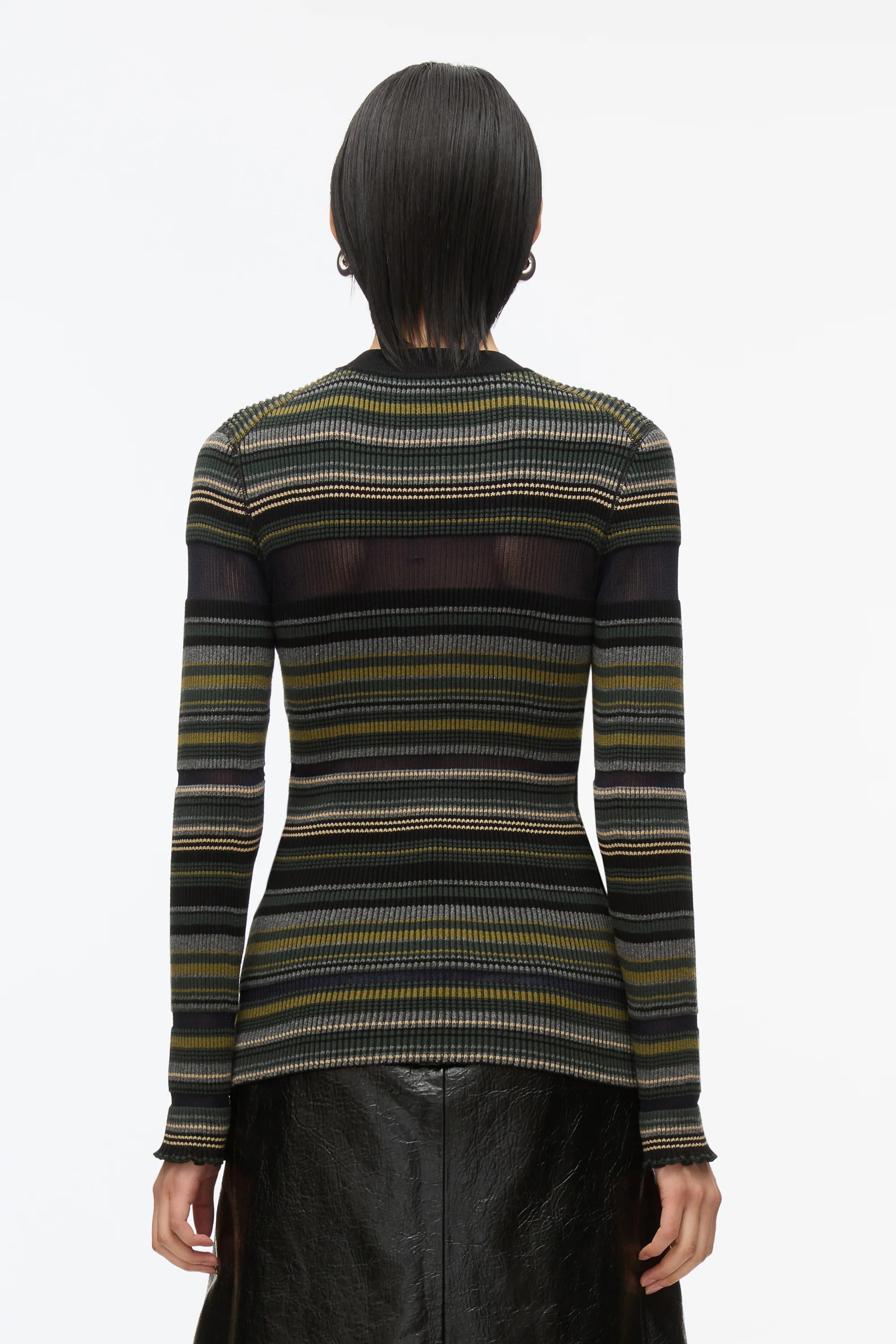 Reversible Stripe Knit Top - Image 4