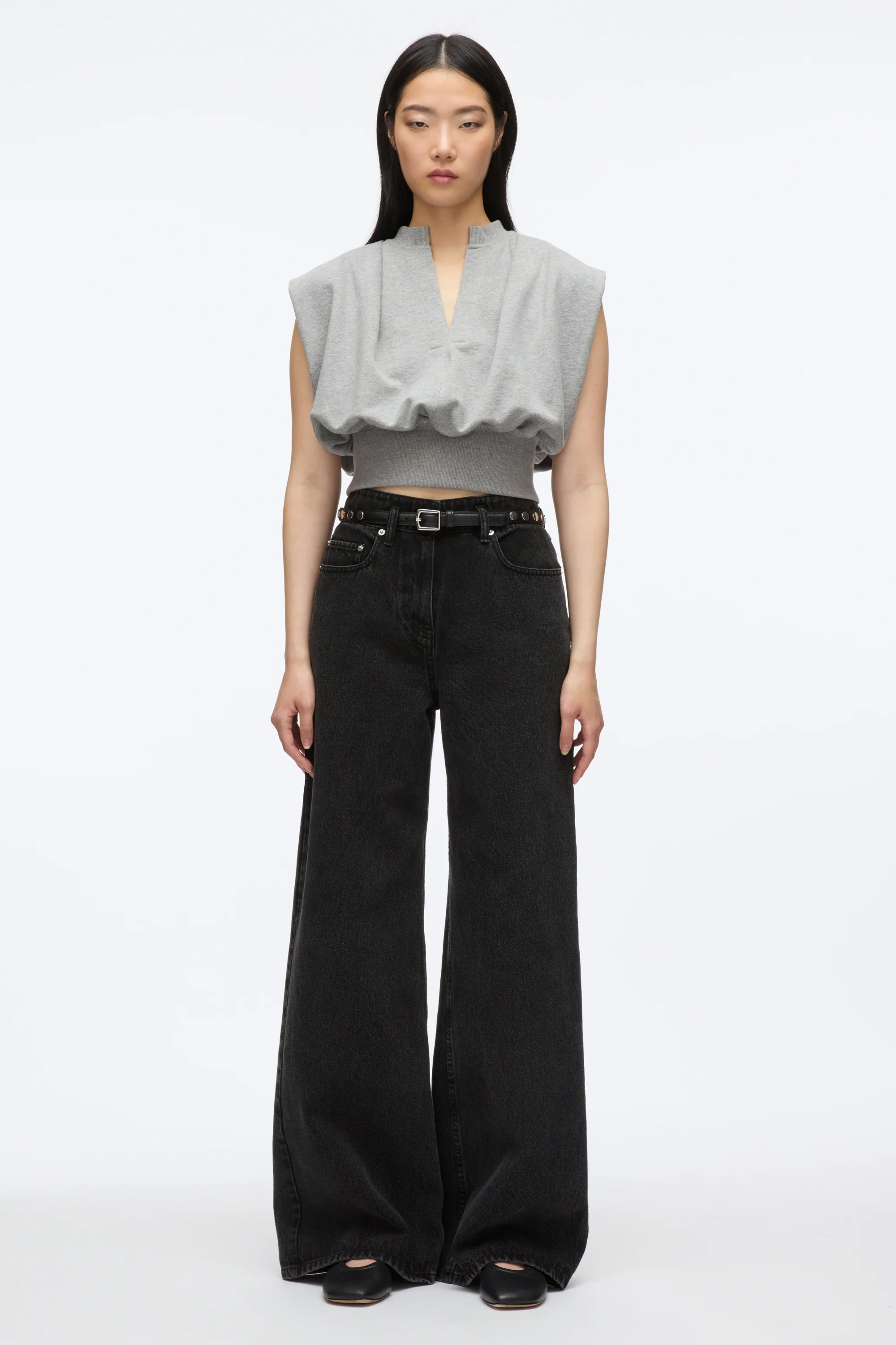 Sleeveless French Terry Top - Image 6