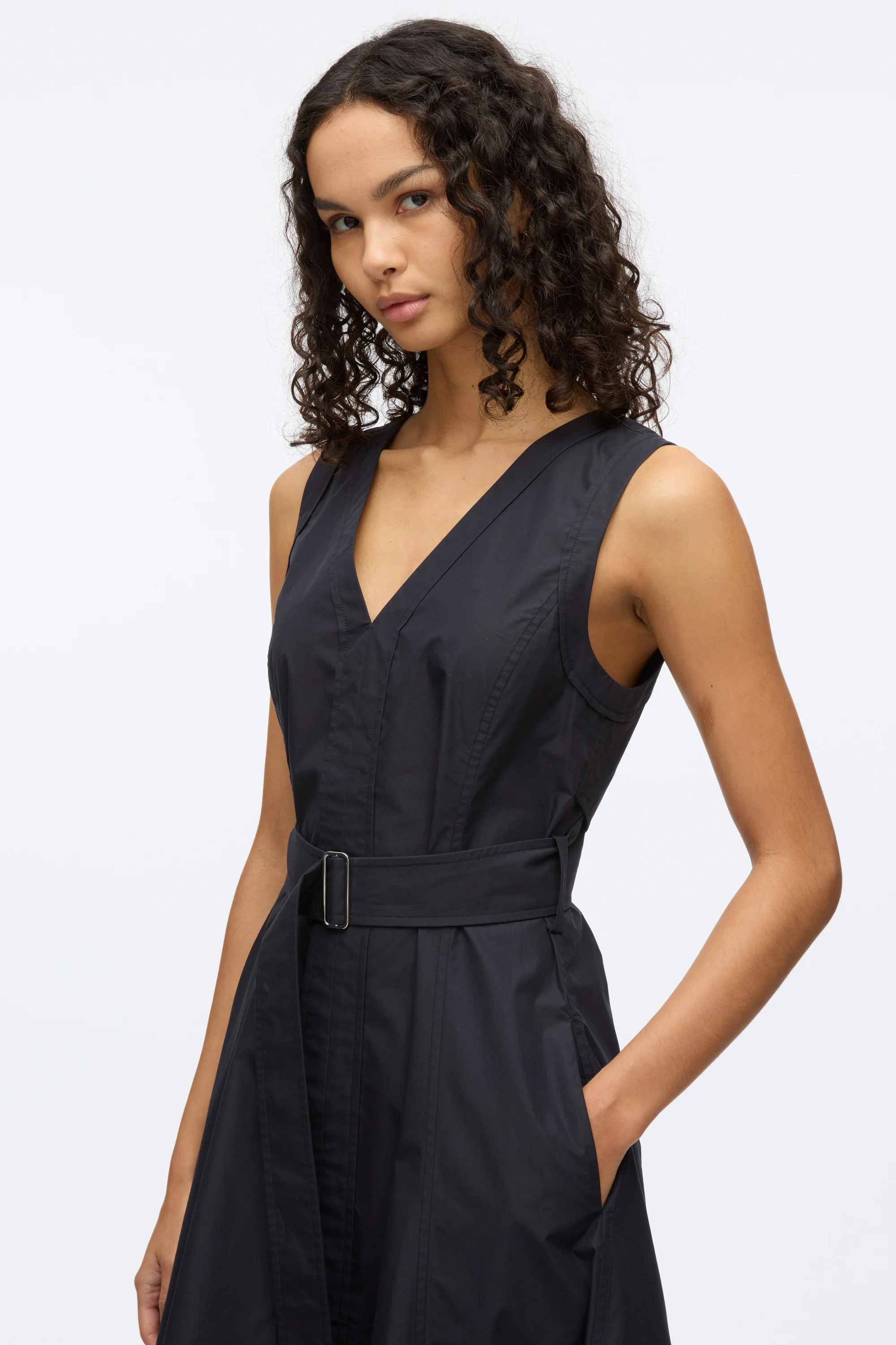 Crisscross Back Midi Dress - Image 5